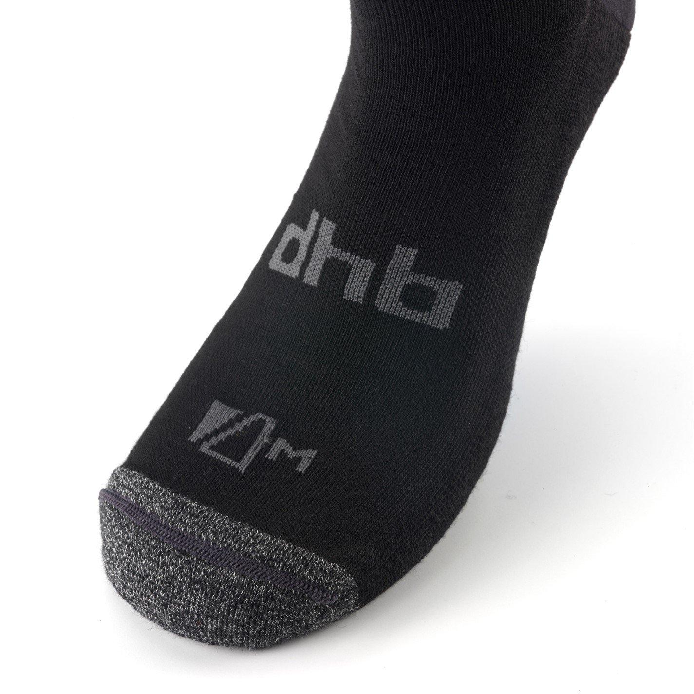 Nero/Multicolore - Dhb - Deep Winter Merino Aeron Socks - 6