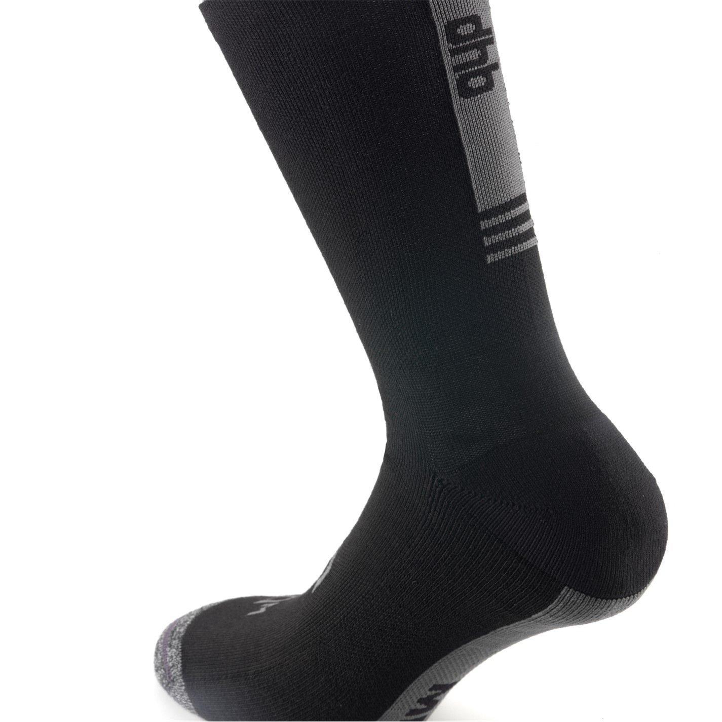 Nero/Multicolore - Dhb - Deep Winter Merino Aeron Socks - 9
