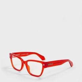 Off White Unisex Reading Glasses