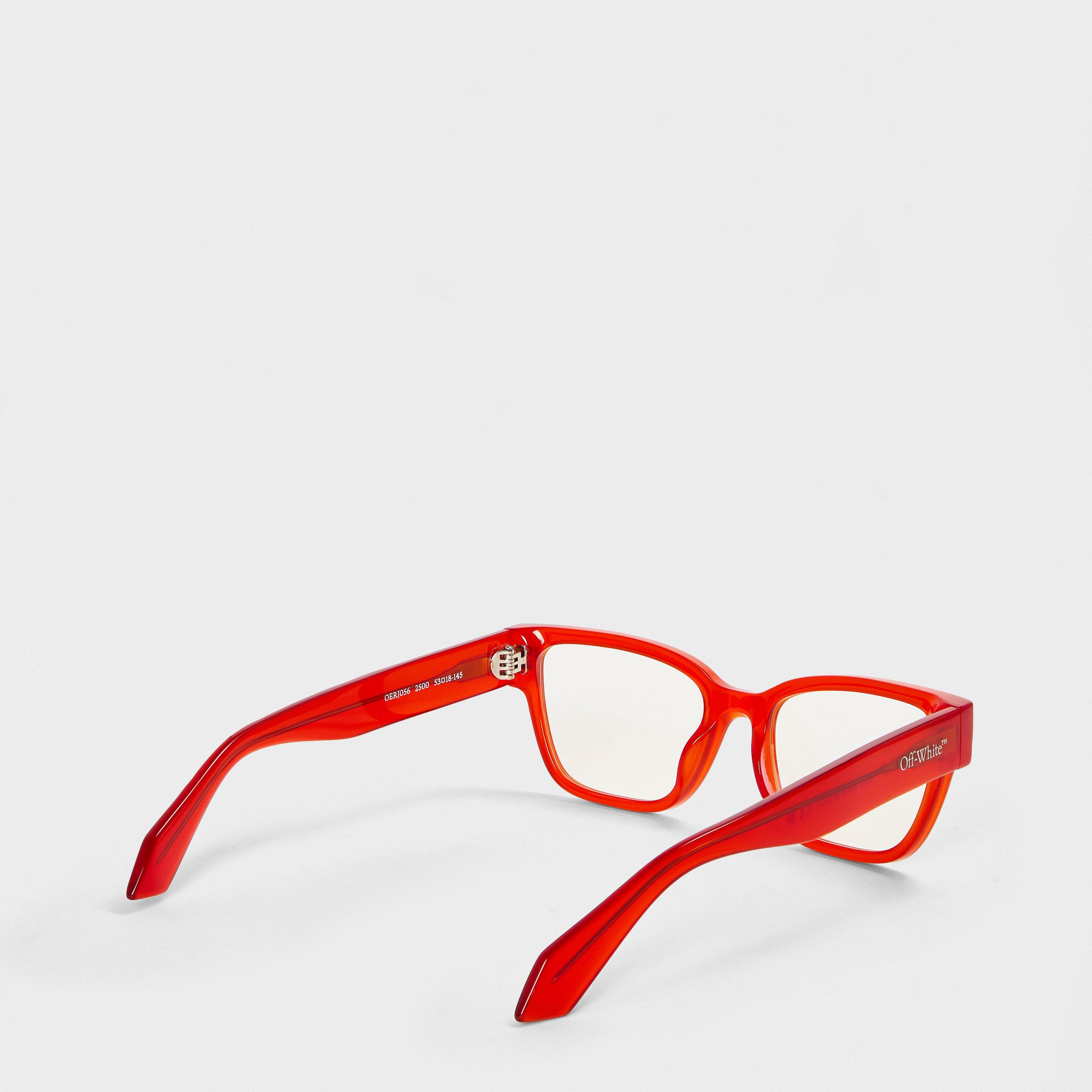 Red - Off White - Reading Glasses - 2