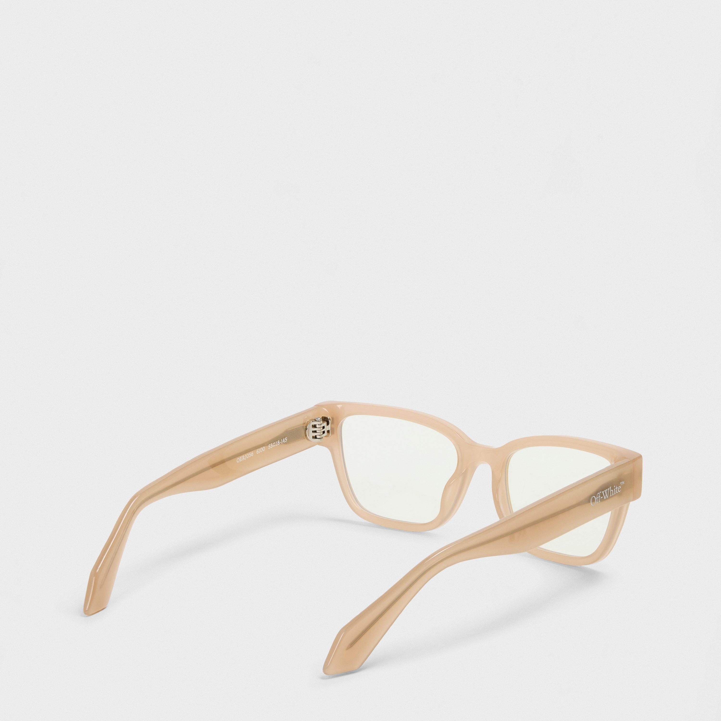 Beige - Off White - Unisex Reading Glasses - 2