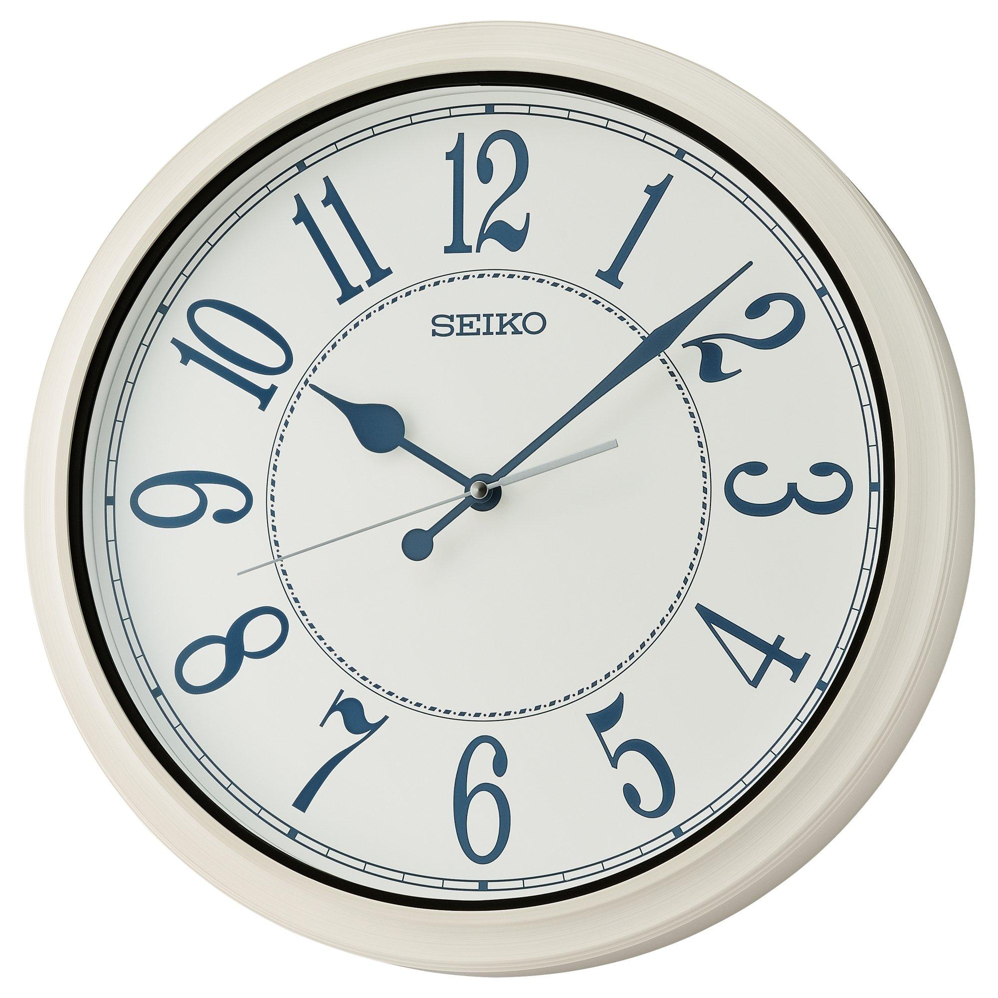 Seiko Clocks  Wall Clock - White