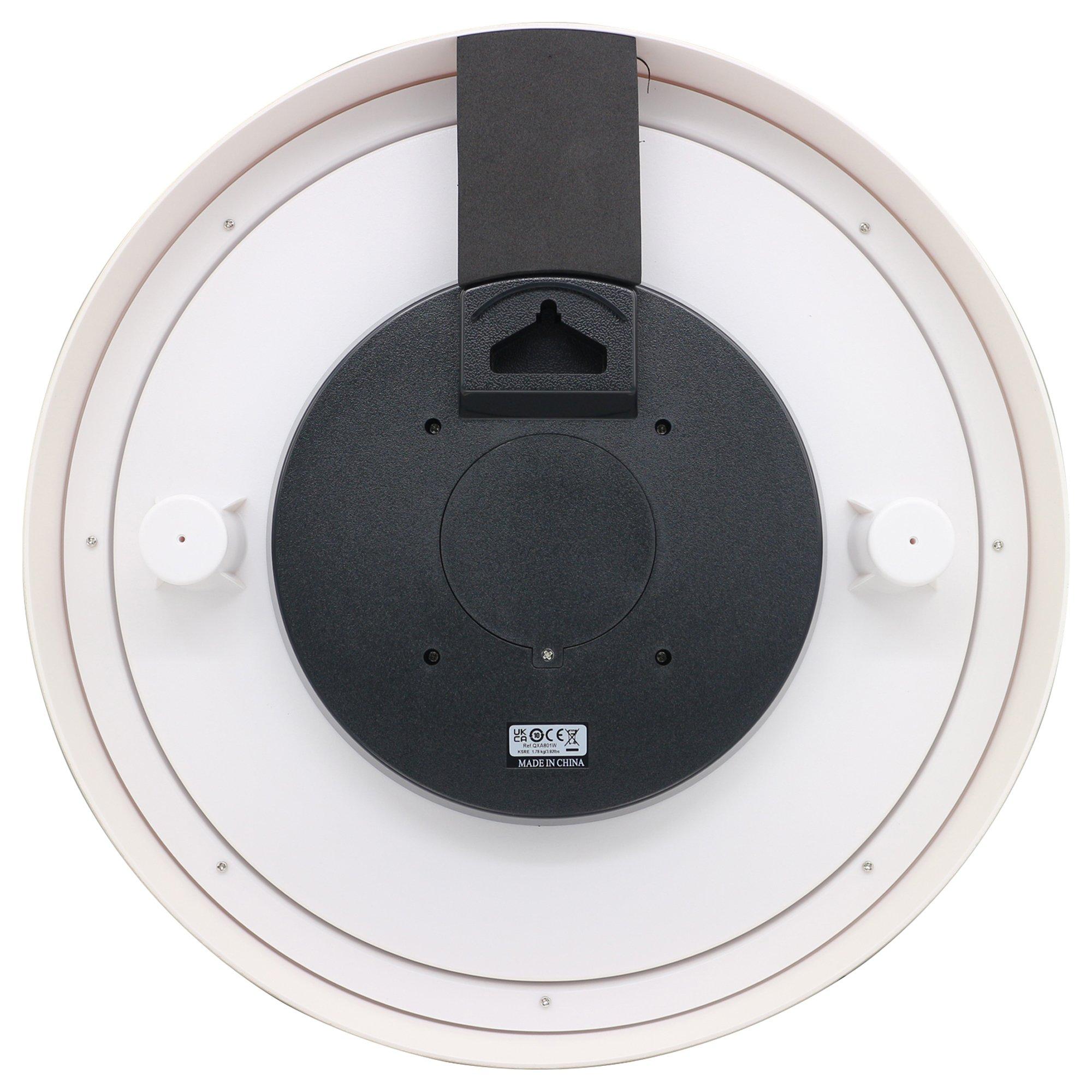 White - Seiko Clocks - Wall Clock - 4