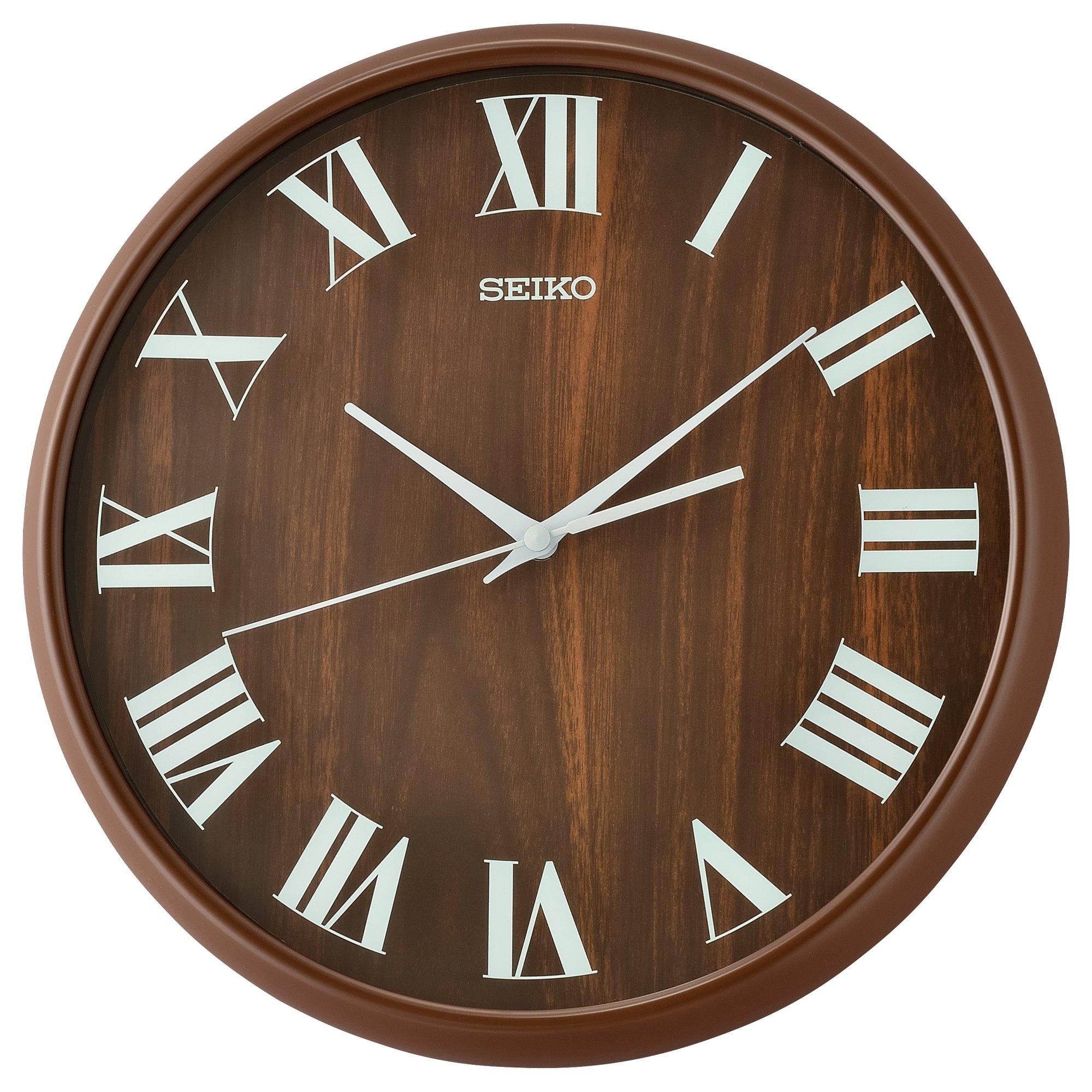Seiko Clocks  Wall Clock - Brown