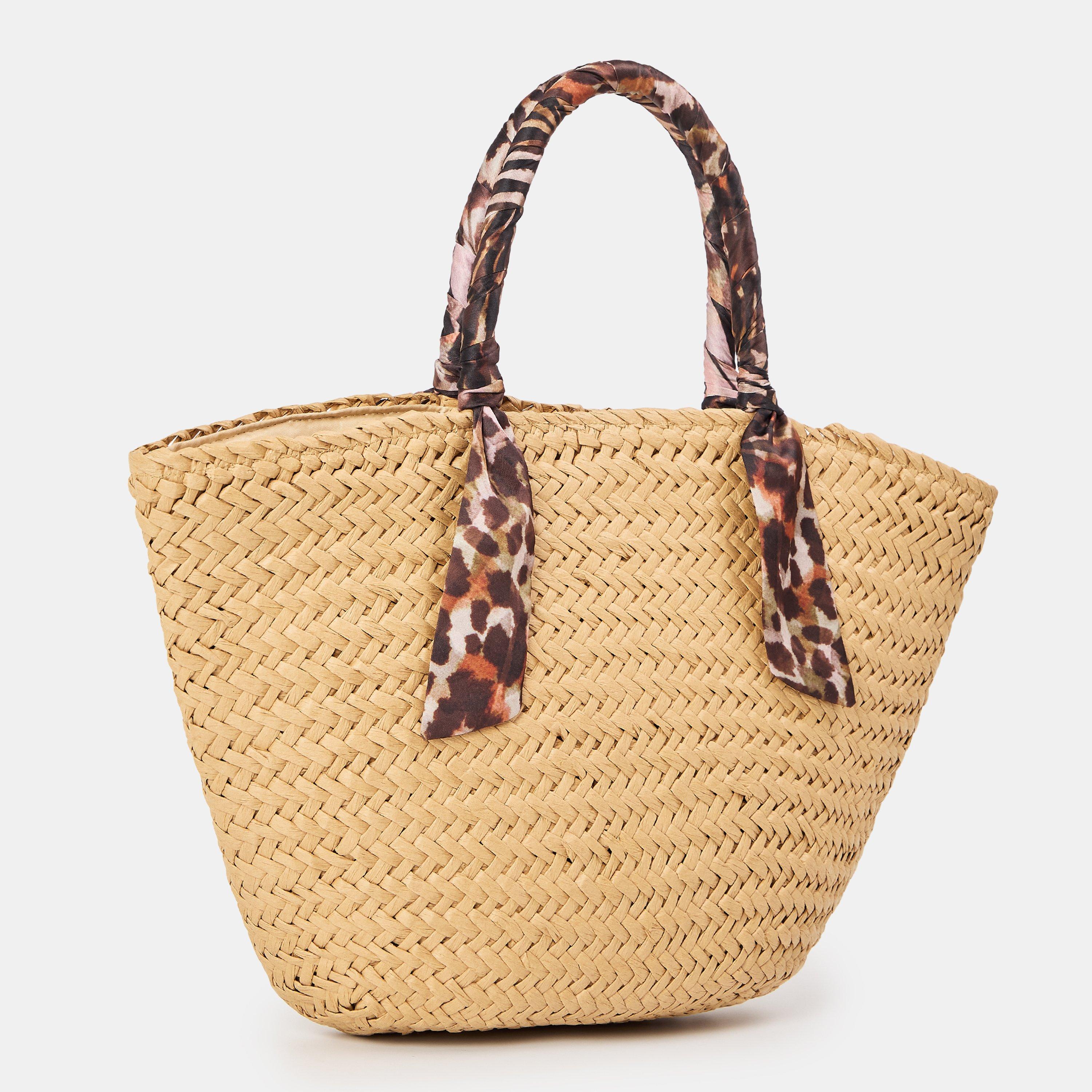 Leopard - Guess - Women's Beach Straw Bag - 2
