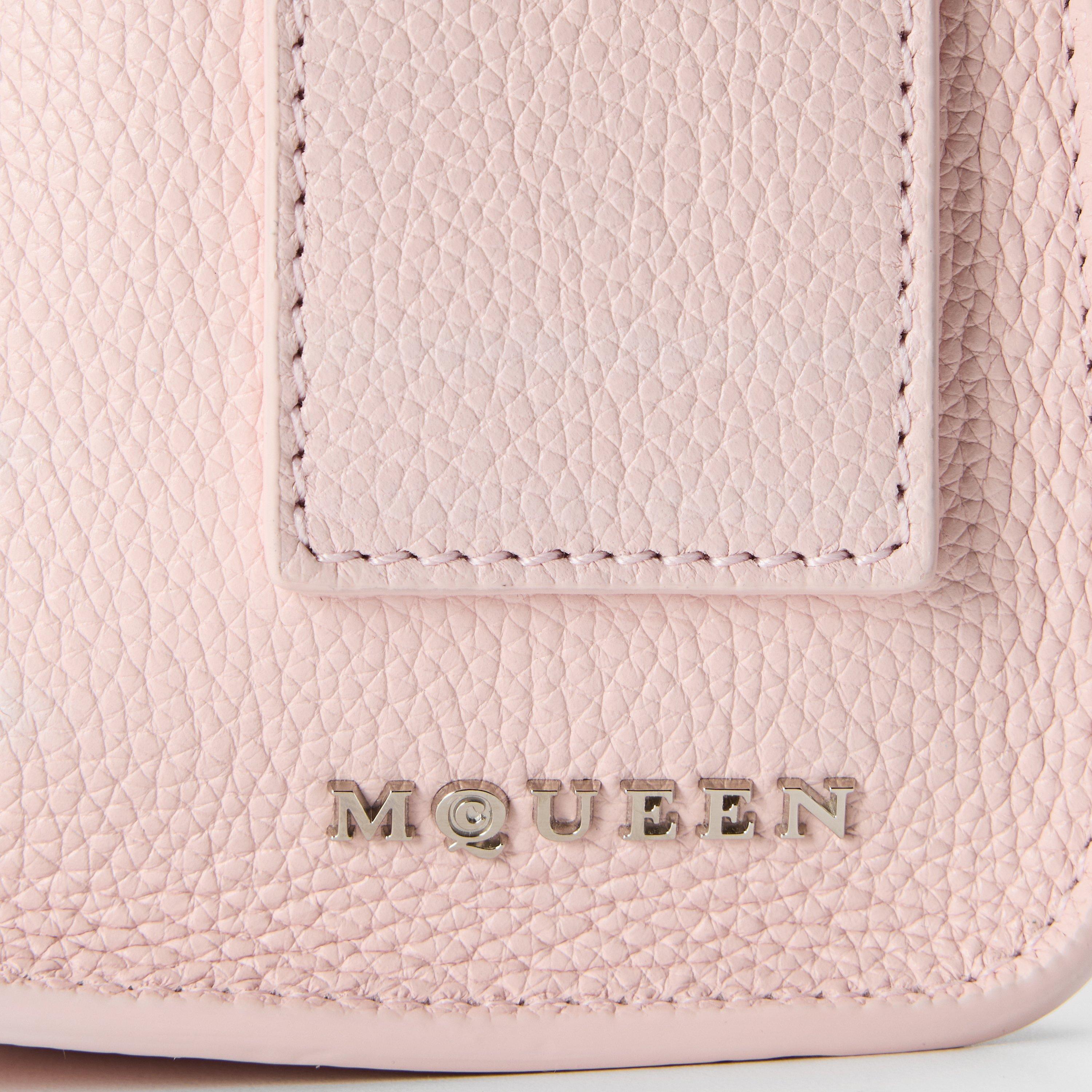 Rose/Silver - Alexander McQueen - Women's Alex T-Bar Sling Shoulder Bag - 4