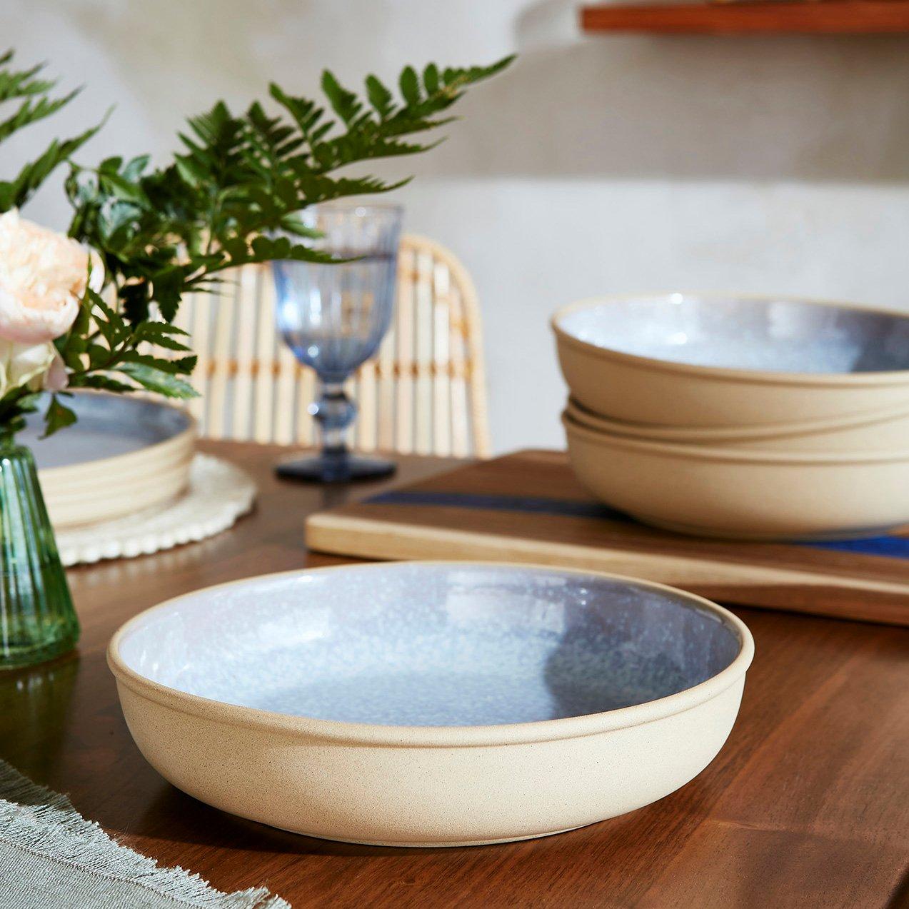 Minerals Set of 4 Low Bowls