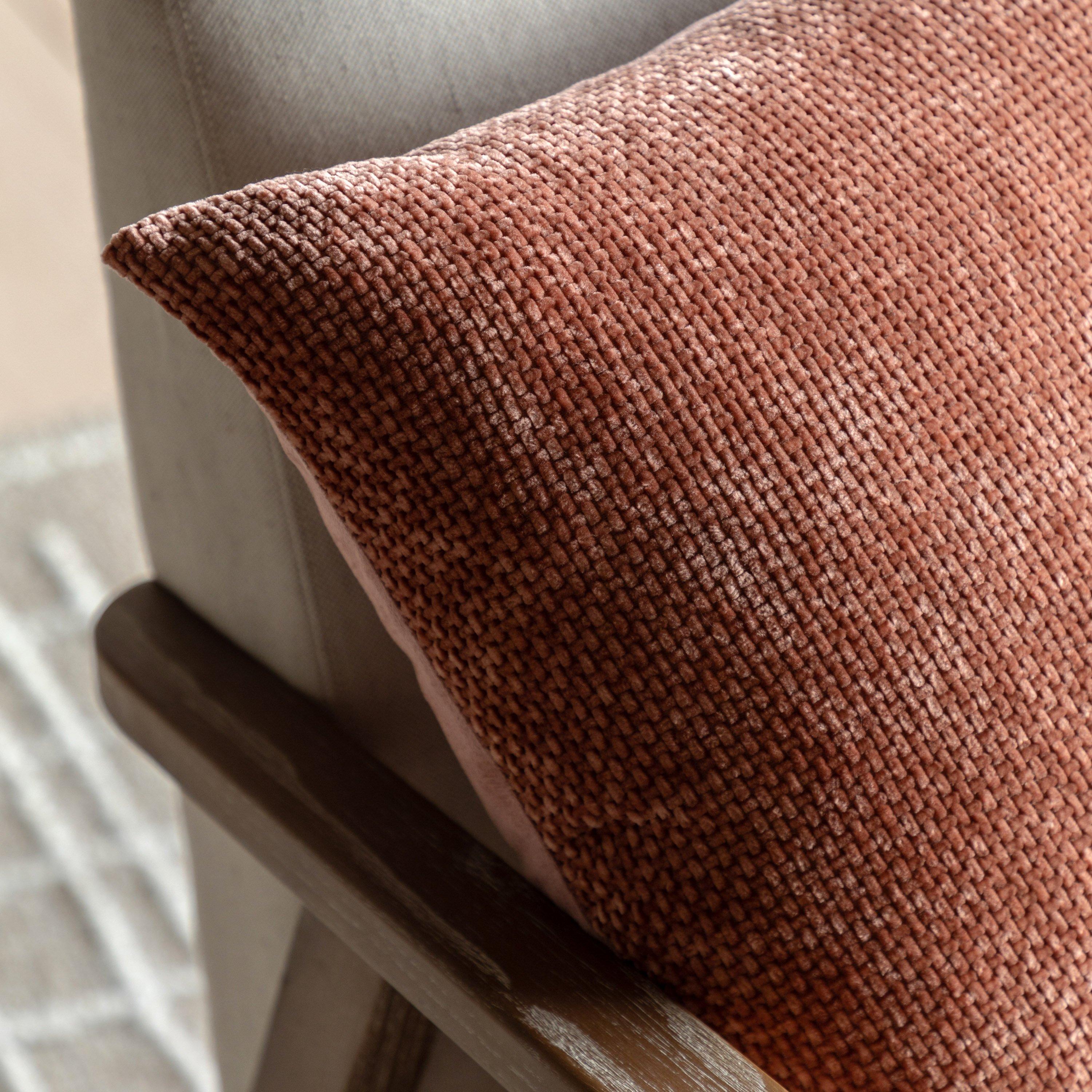 Rust - Gallery - Basketweave Chenille Cushion Olive 2pk - 2