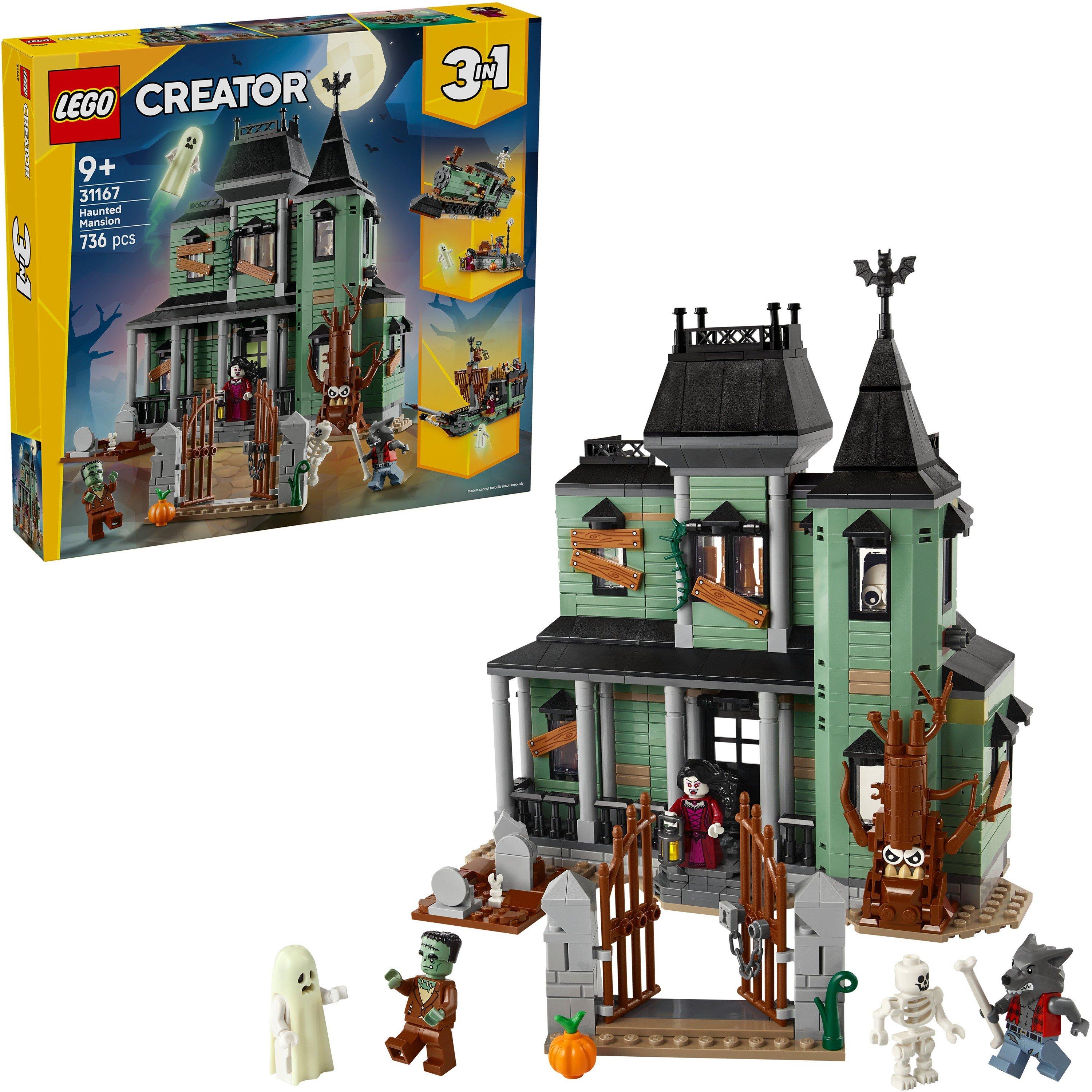 Lego Boys Lego® Creator 31167 3In1 House Building Toy 31167 Haunted Mansion