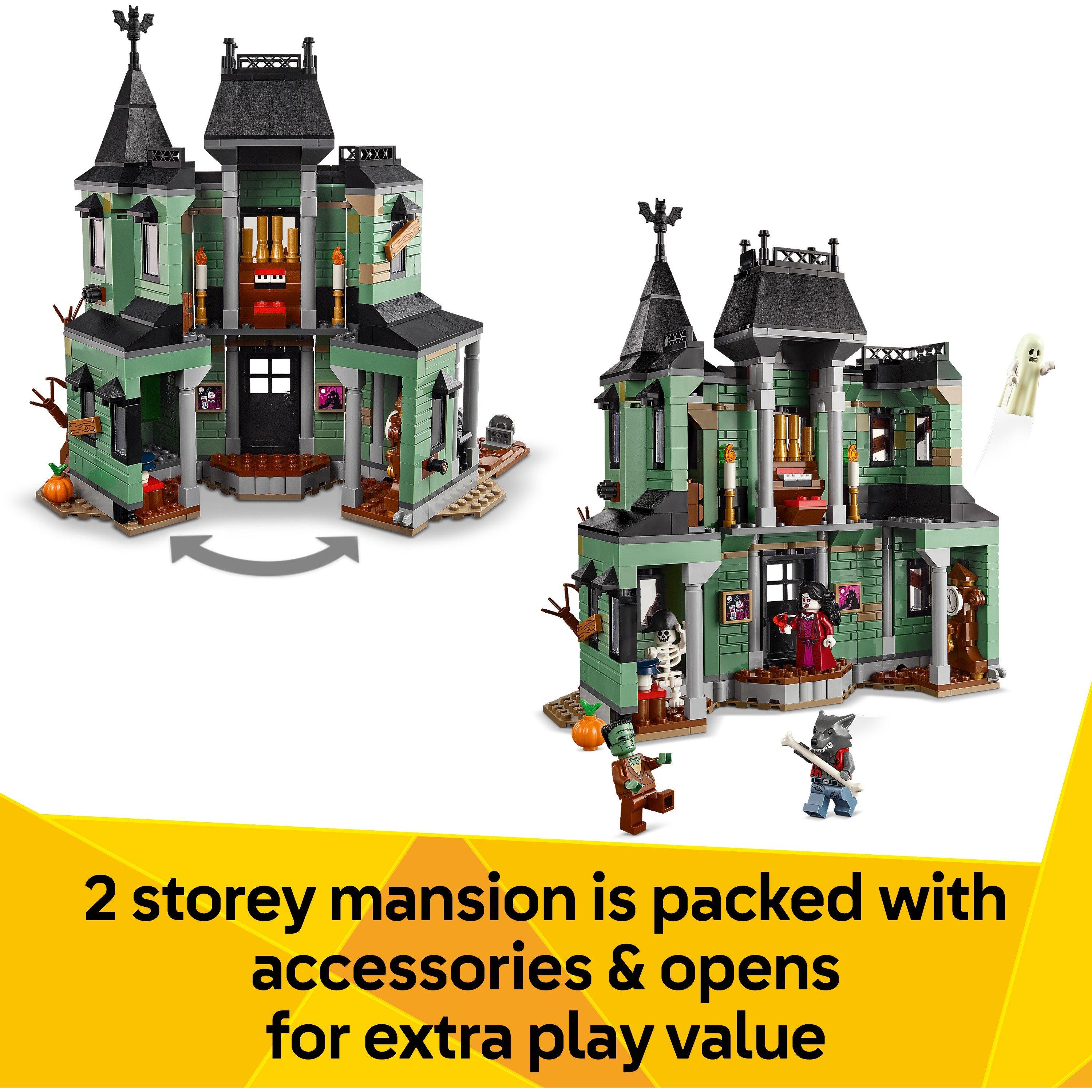 Haunted Mansion - LEGO - LEGO® Creator 31167 3in1 Haunted Mansion House Building Toy 31167 - 6
