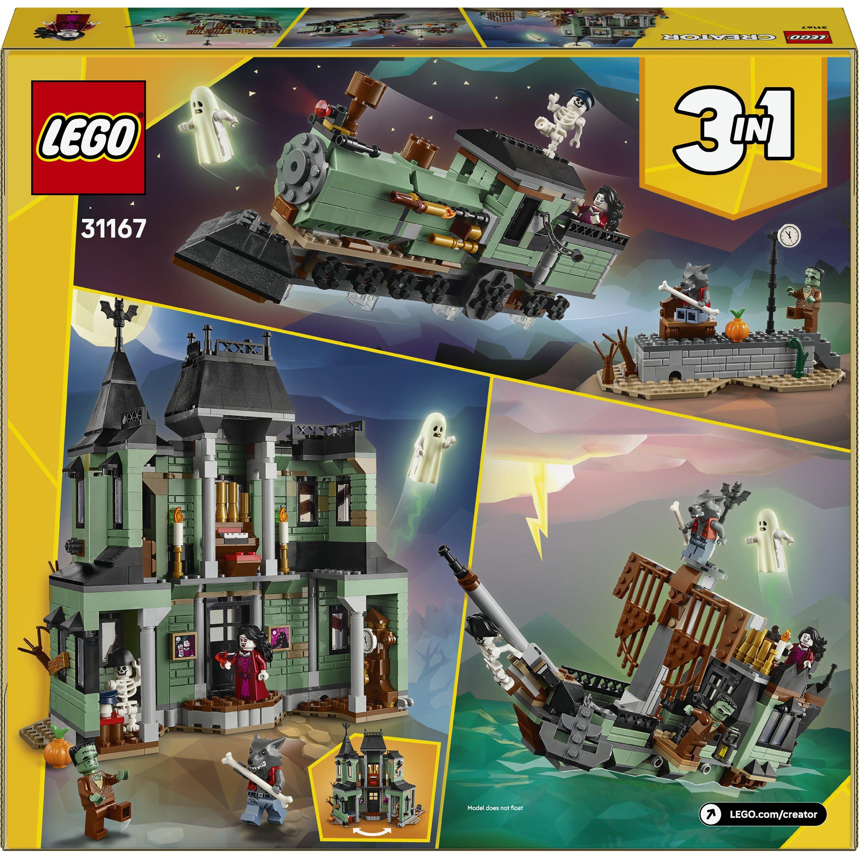 Haunted Mansion - LEGO - LEGO® Creator 31167 3in1 Haunted Mansion House Building Toy 31167 - 9