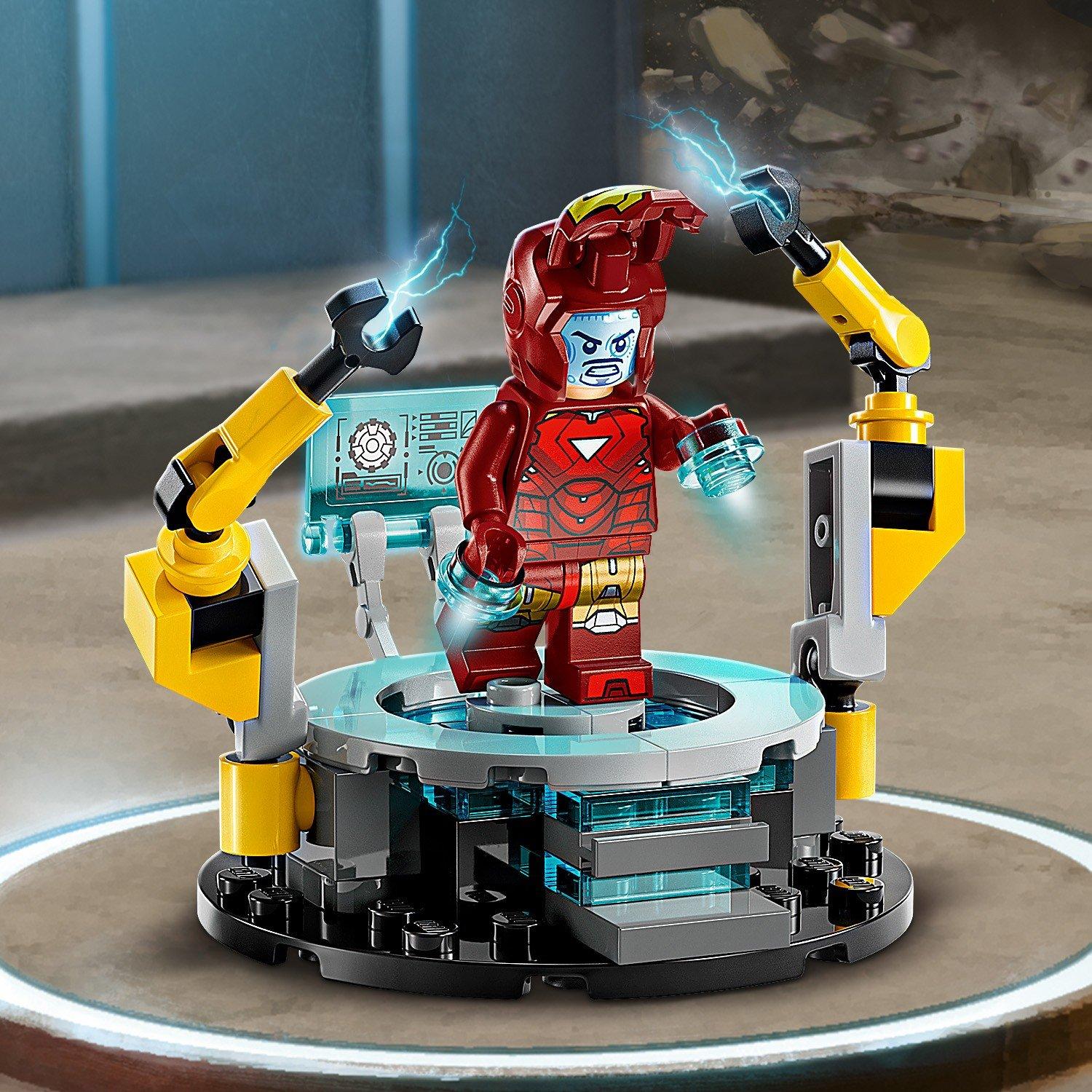 Iron Mans Lab - LEGO - Marvel Iron Man’s Laboratory: Hall of Armour 76315 - 12