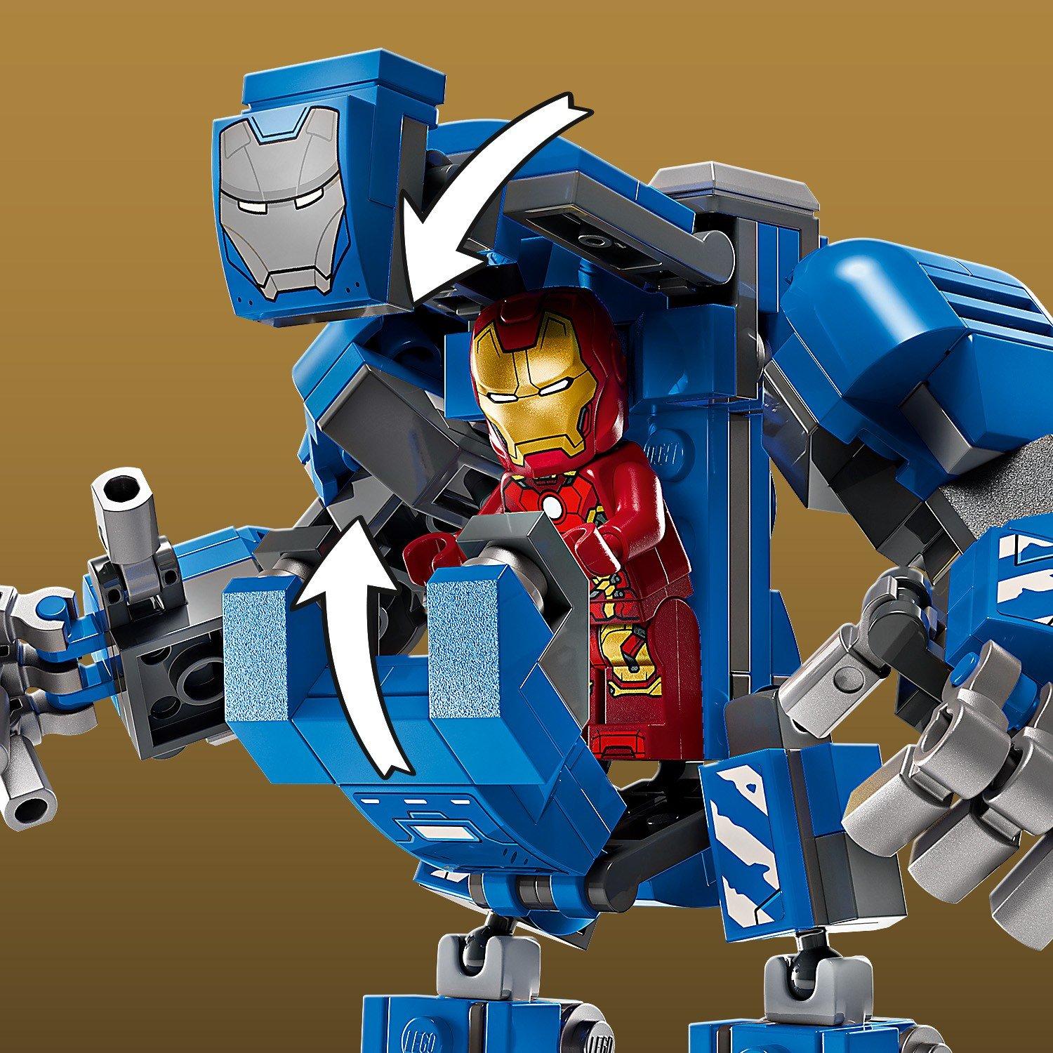 Iron Mans Lab - LEGO - Marvel Iron Man’s Laboratory: Hall of Armour 76315 - 13
