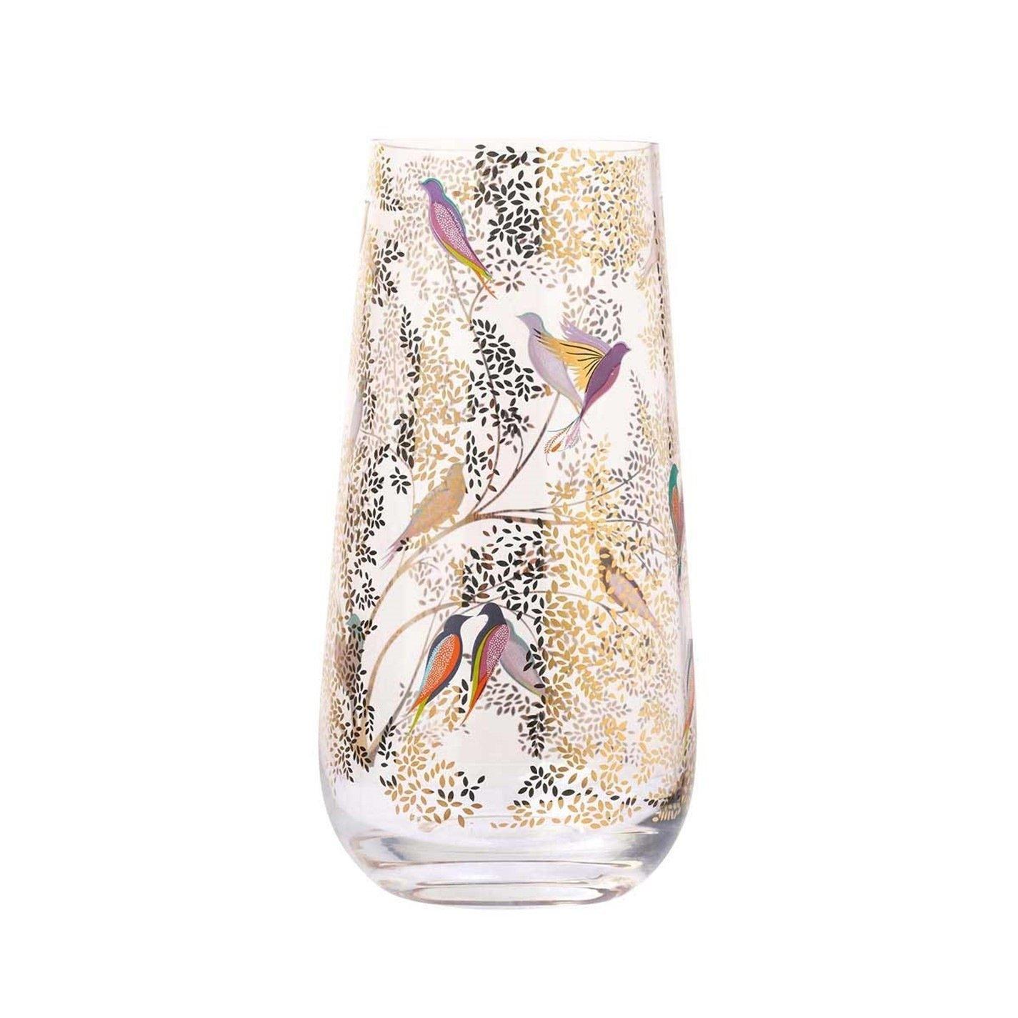 Sara Miller London  Miller Chelsea Medium Glass Vase - Metallic