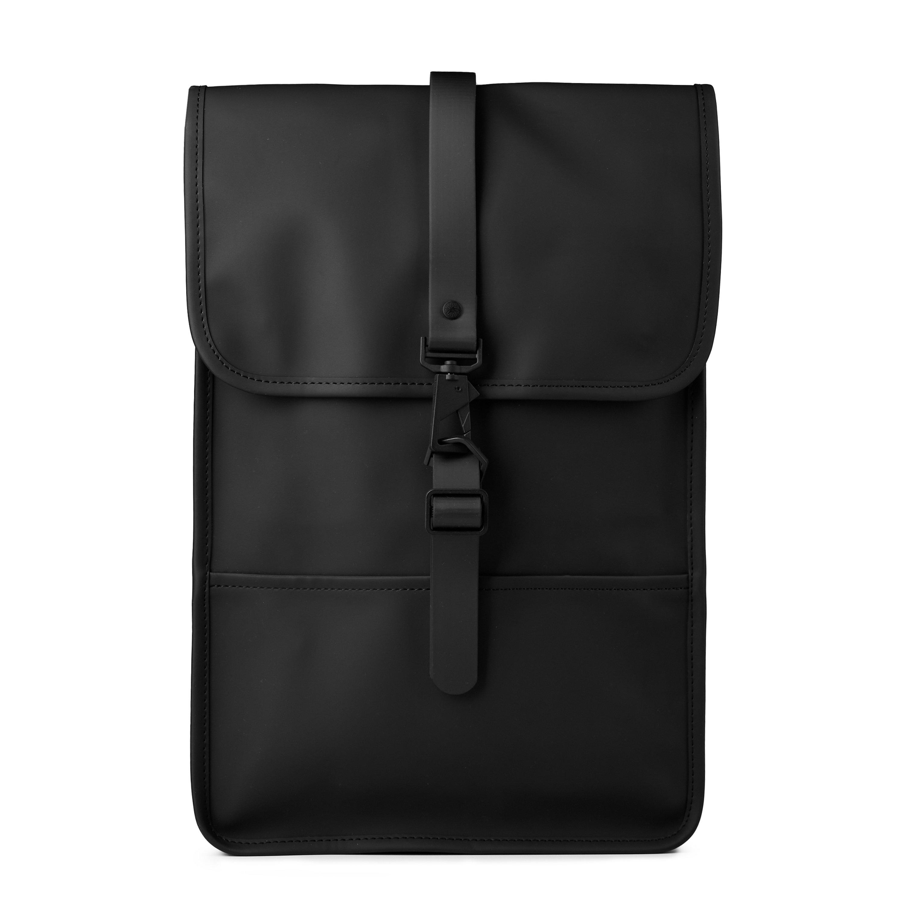 Black 01 - Rains - Mini Backpack - 1