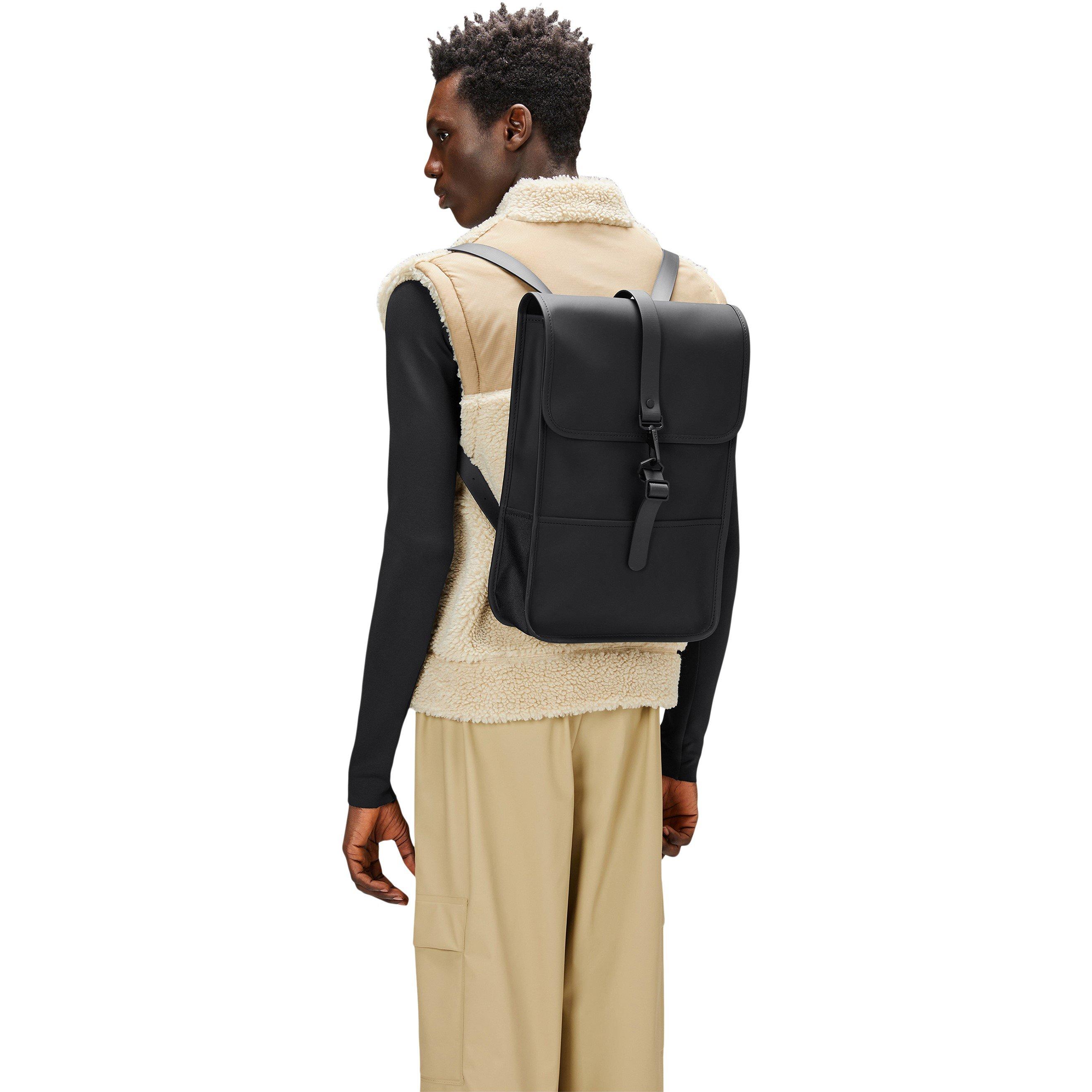 Black 01 - Rains - Mini Backpack - 2