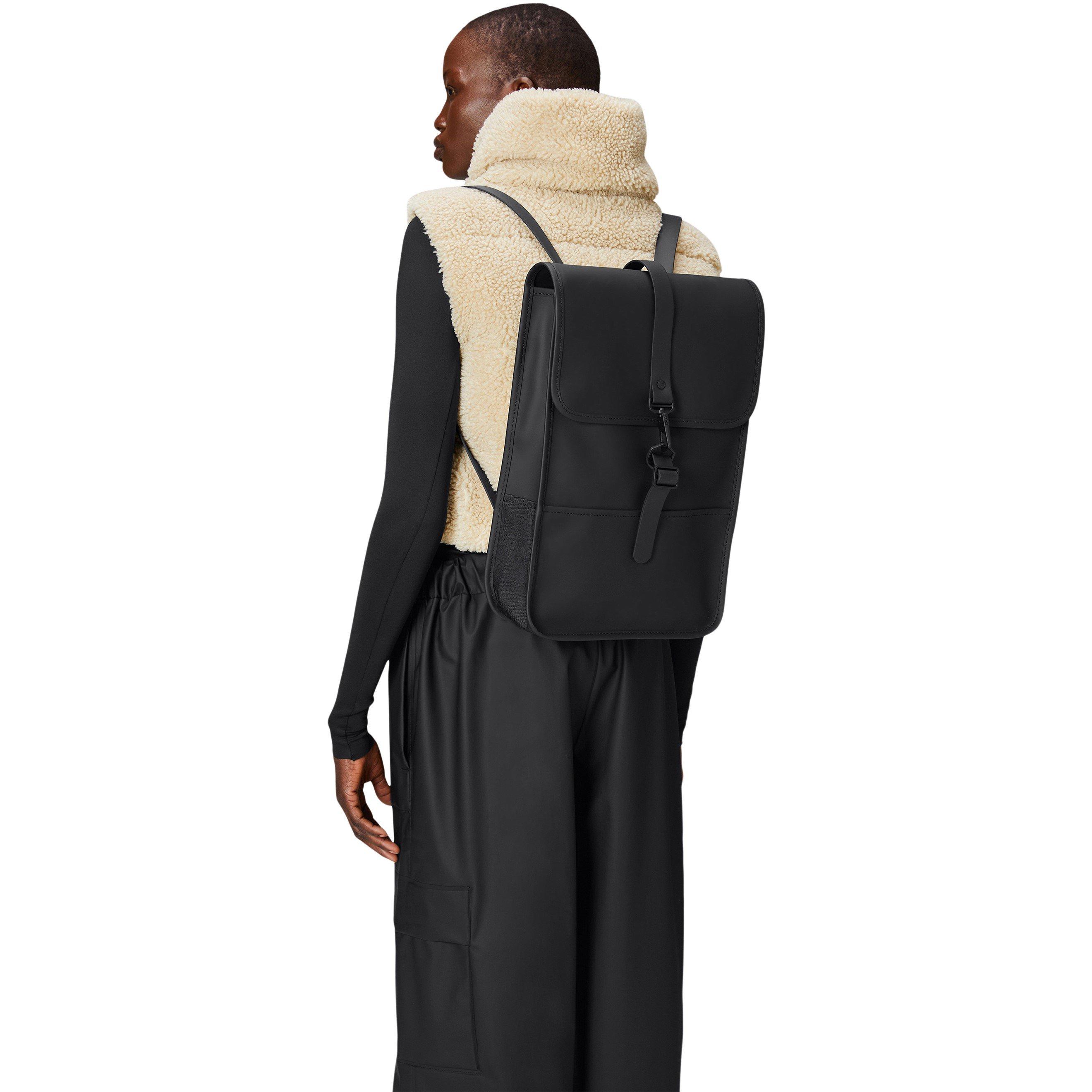 Black 01 - Rains - Mini Backpack - 3