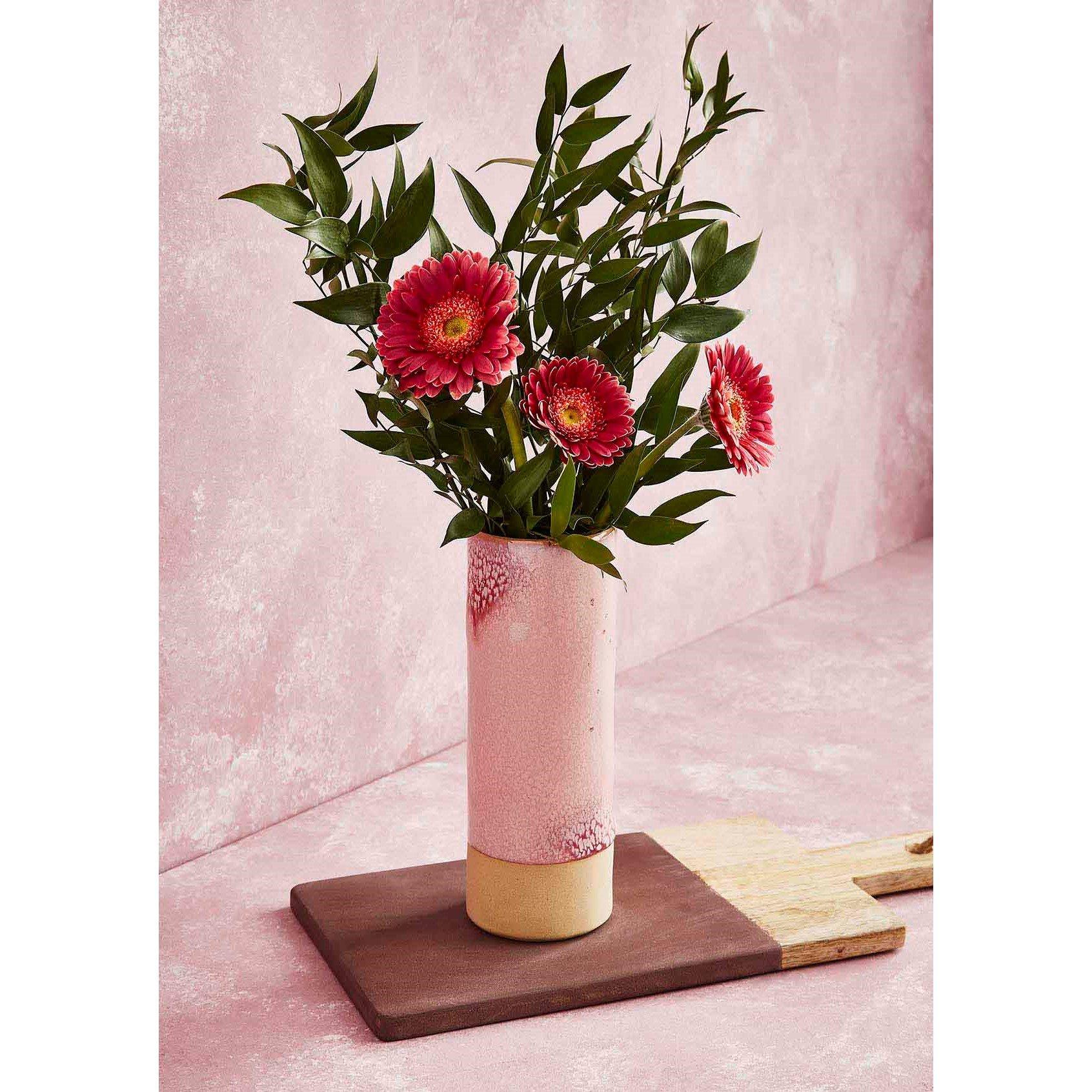 Portmeirion  Minerals Medium Vase Rose Quartz