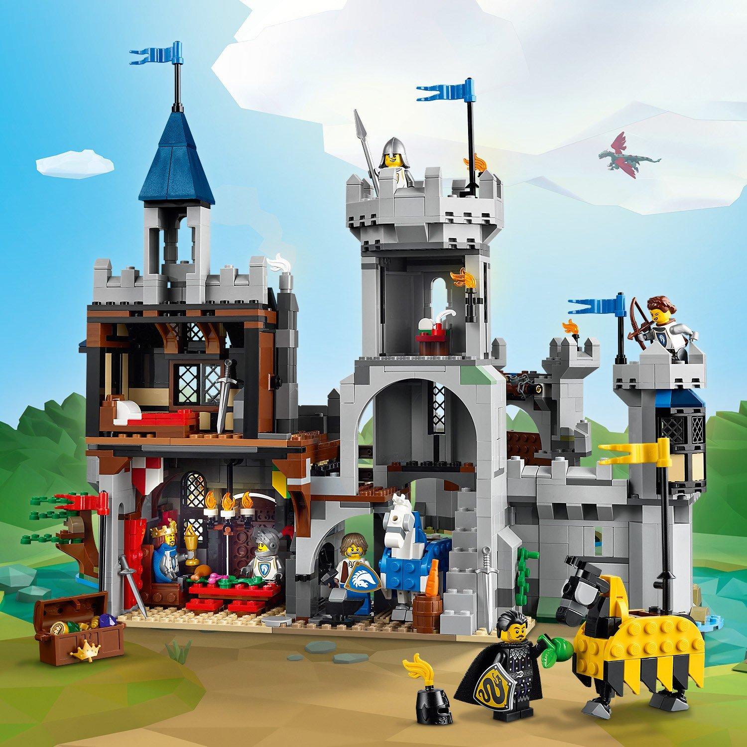 Medieval Castle - LEGO - LEGO® Creator 31168 3in1 Medieval Horse Knight Castle Playset Building Toy 31168 - 11