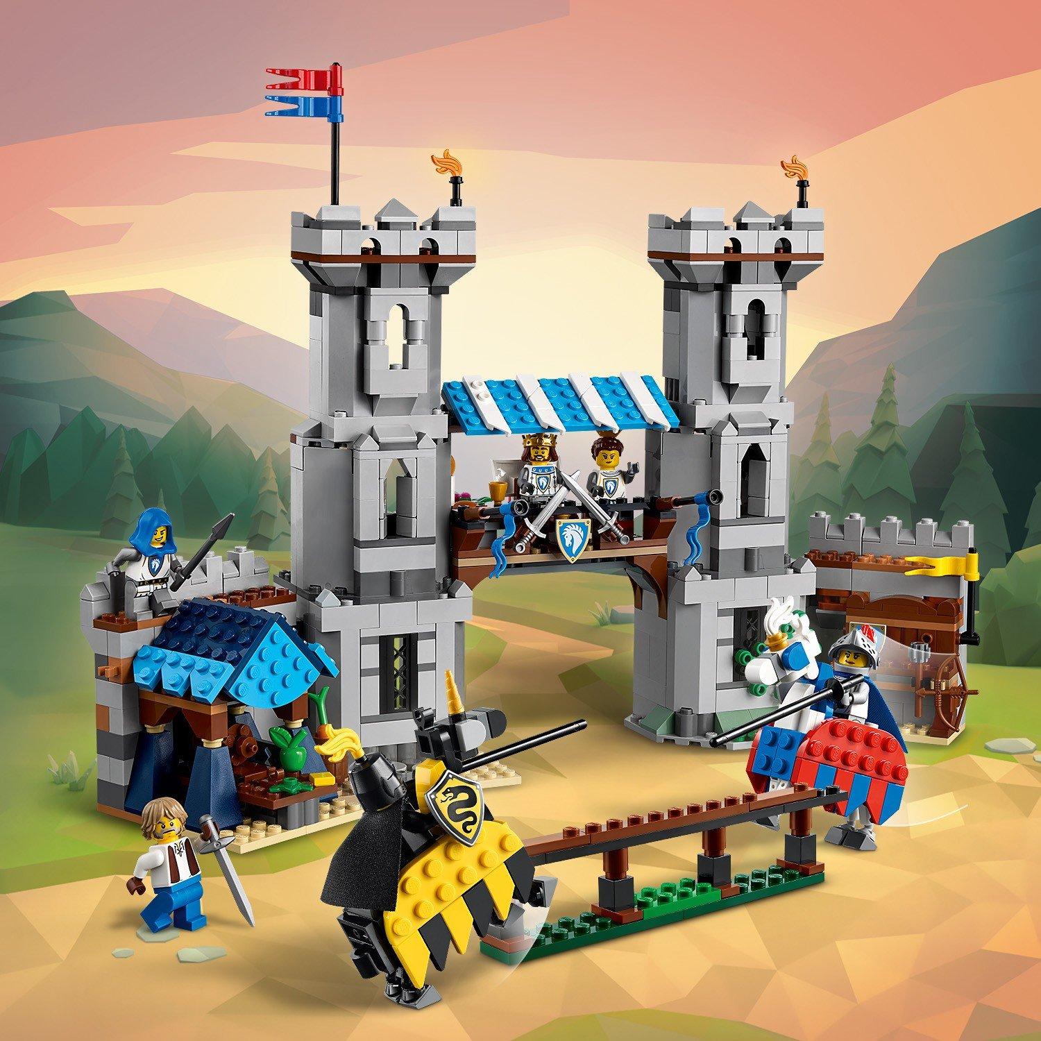 Medieval Castle - LEGO - LEGO® Creator 31168 3in1 Medieval Horse Knight Castle Playset Building Toy 31168 - 12