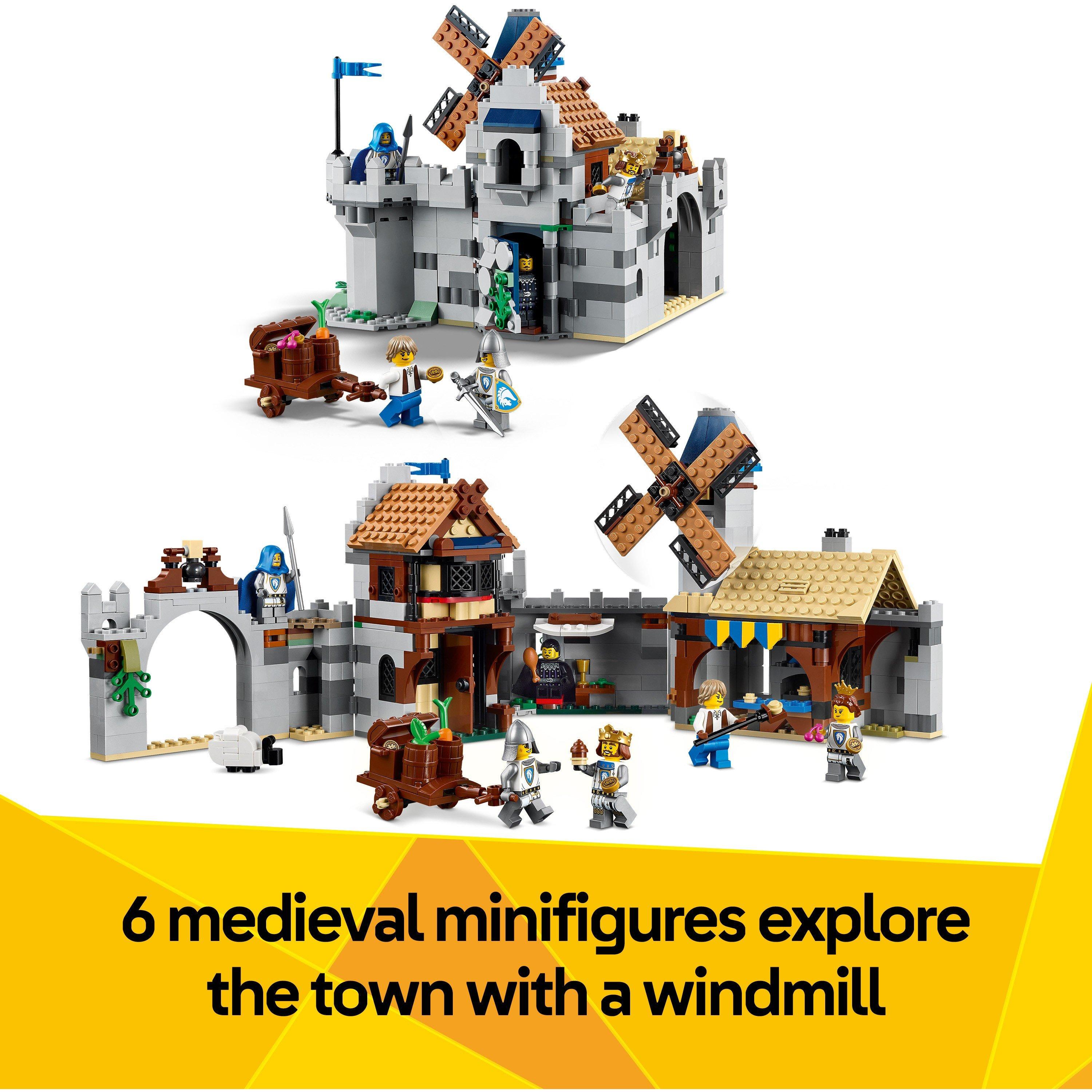 Medieval Castle - LEGO - LEGO® Creator 31168 3in1 Medieval Horse Knight Castle Playset Building Toy 31168 - 6
