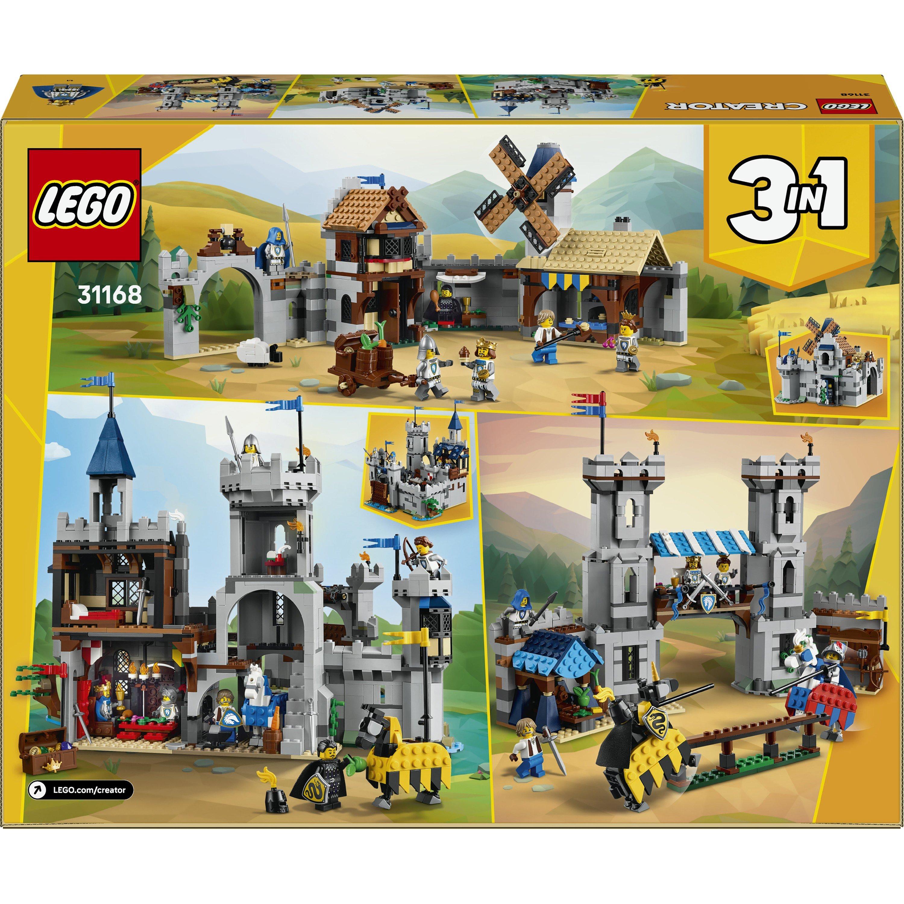 Medieval Castle - LEGO - LEGO® Creator 31168 3in1 Medieval Horse Knight Castle Playset Building Toy 31168 - 10