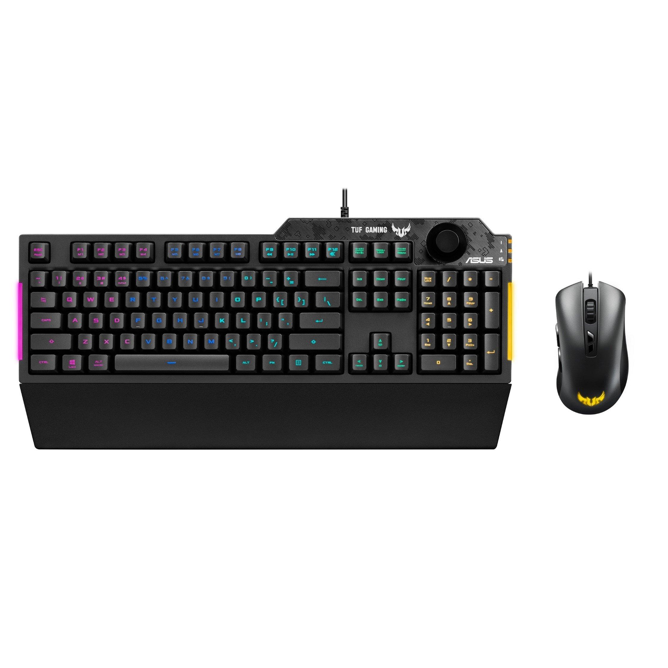Black - ASUS - TUF Keyboard and Mouse Bundle - 1
