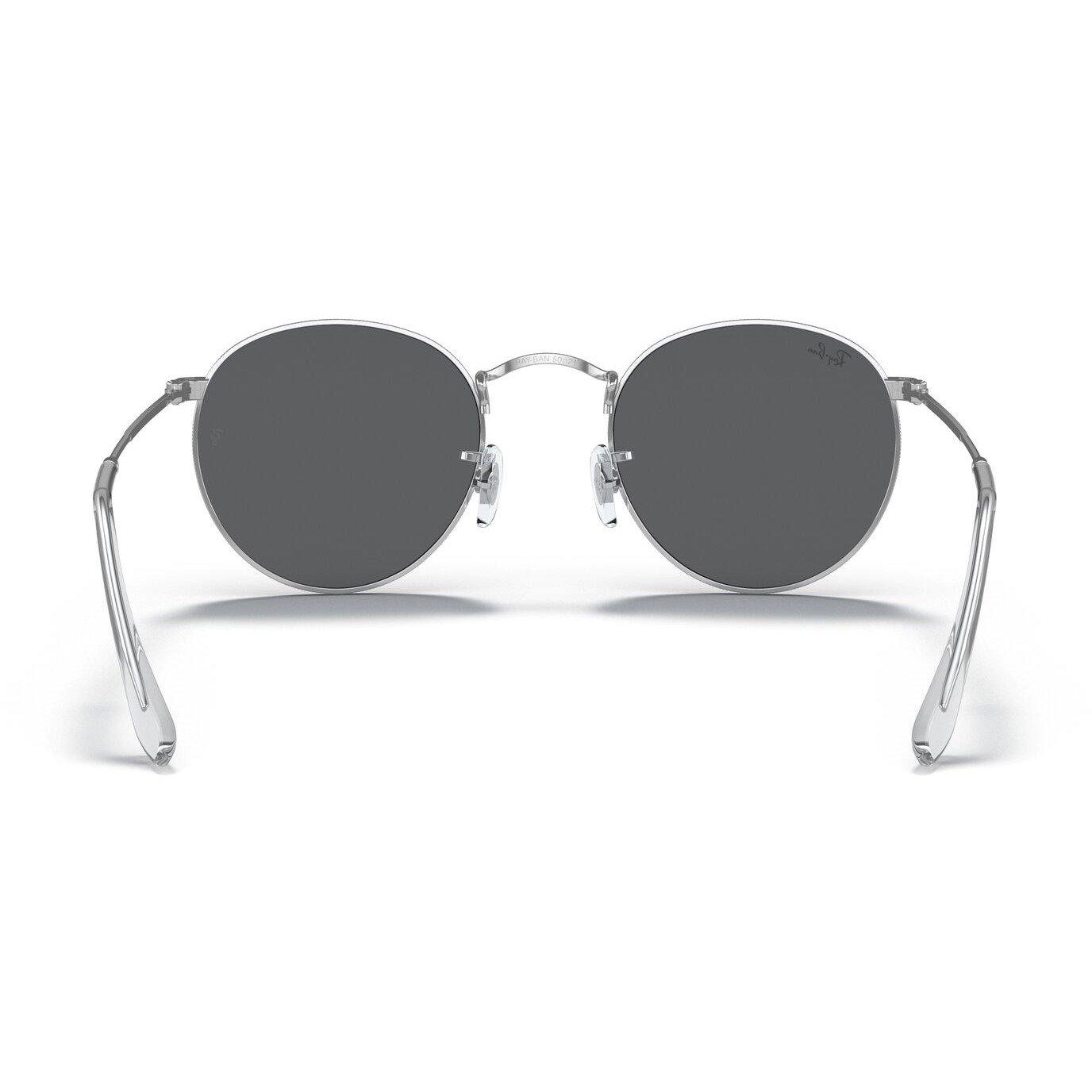 Silver - Ray-Ban - Round Sunglasses - 4