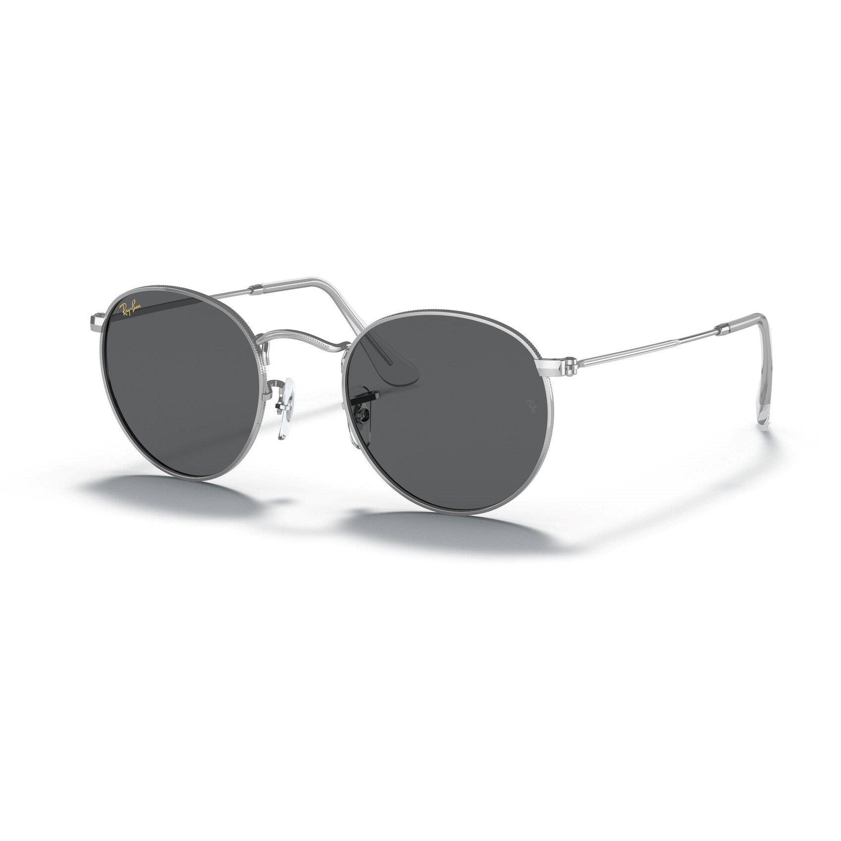 Silver - Ray-Ban - Round Sunglasses - 8