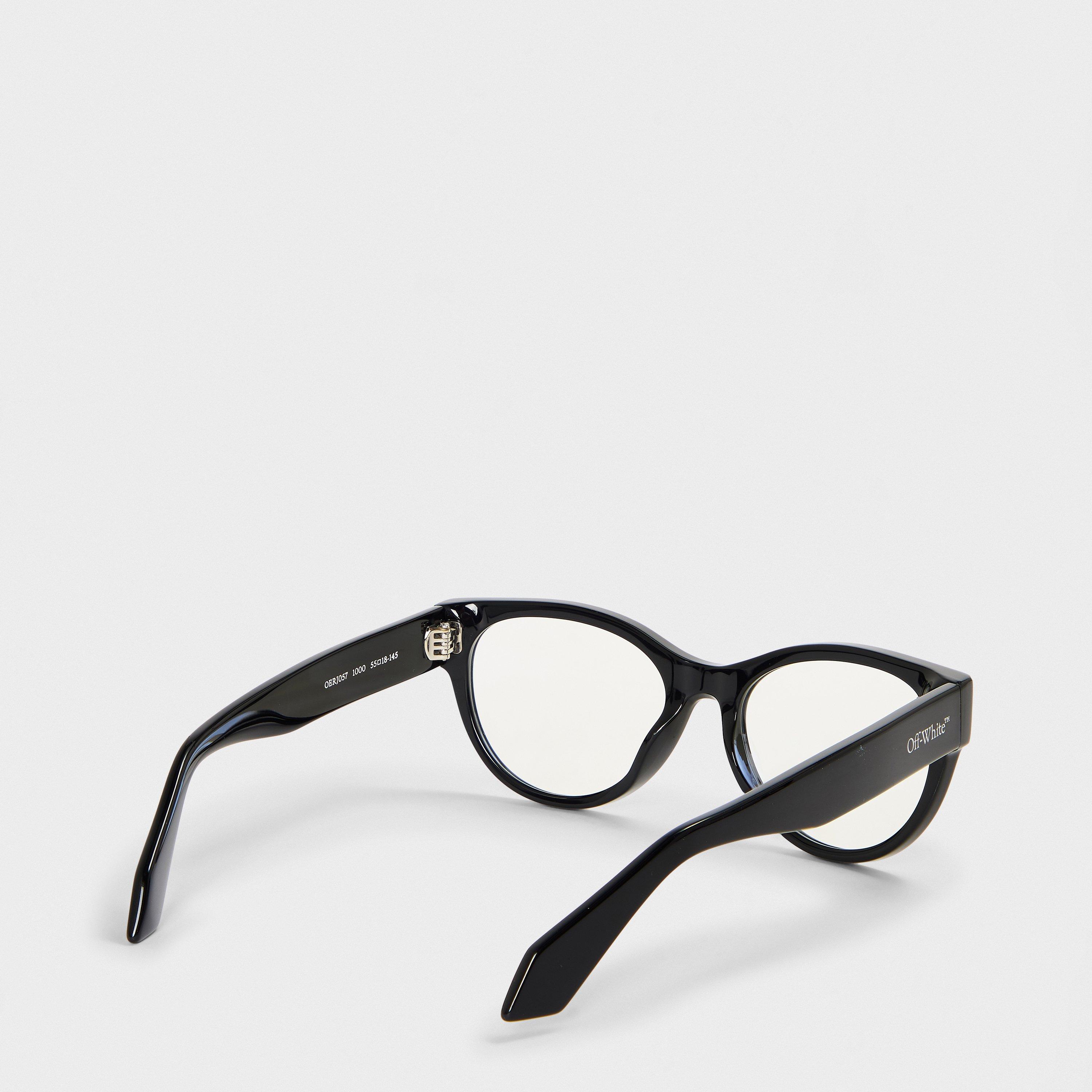 Black - Off White - Unisex Reading Glasses - 2