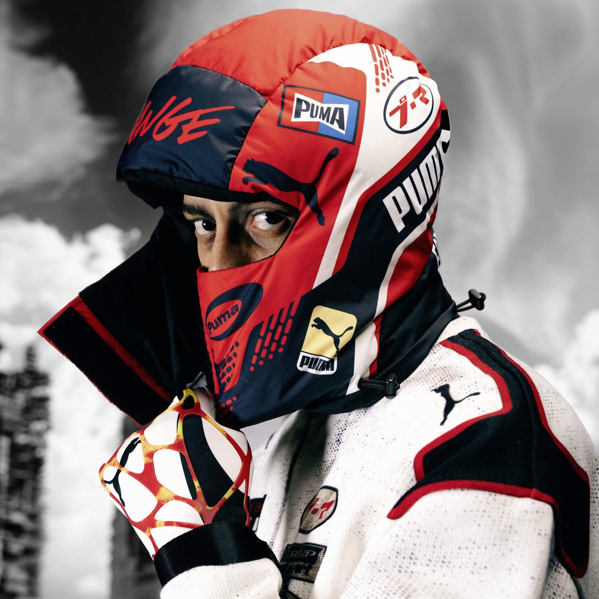 Pop Red - Puma - Puma X Asap Rocky Padded Balaclava Mens - 3