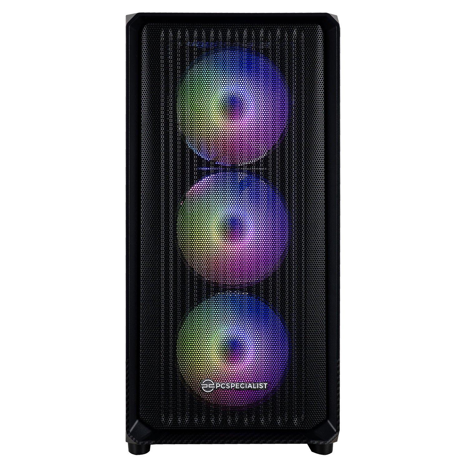 Preto - PCSpecialist - Wraith 184 Gaming PC - Ryzen 7 7800X3D RX 9070 XT 16GB 16GB RAM 1TB SSD - 4K Gaming - 5