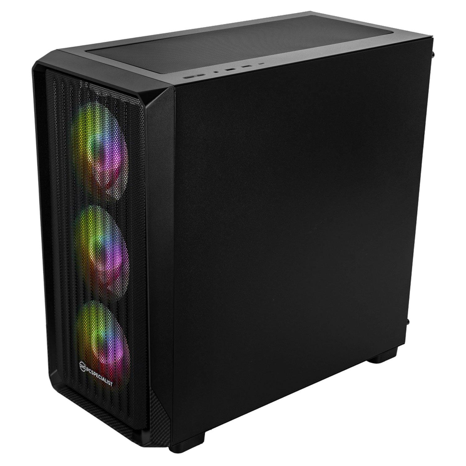 Preto - PCSpecialist - Wraith 184 Gaming PC - Ryzen 7 7800X3D RX 9070 XT 16GB 16GB RAM 1TB SSD - 4K Gaming - 6