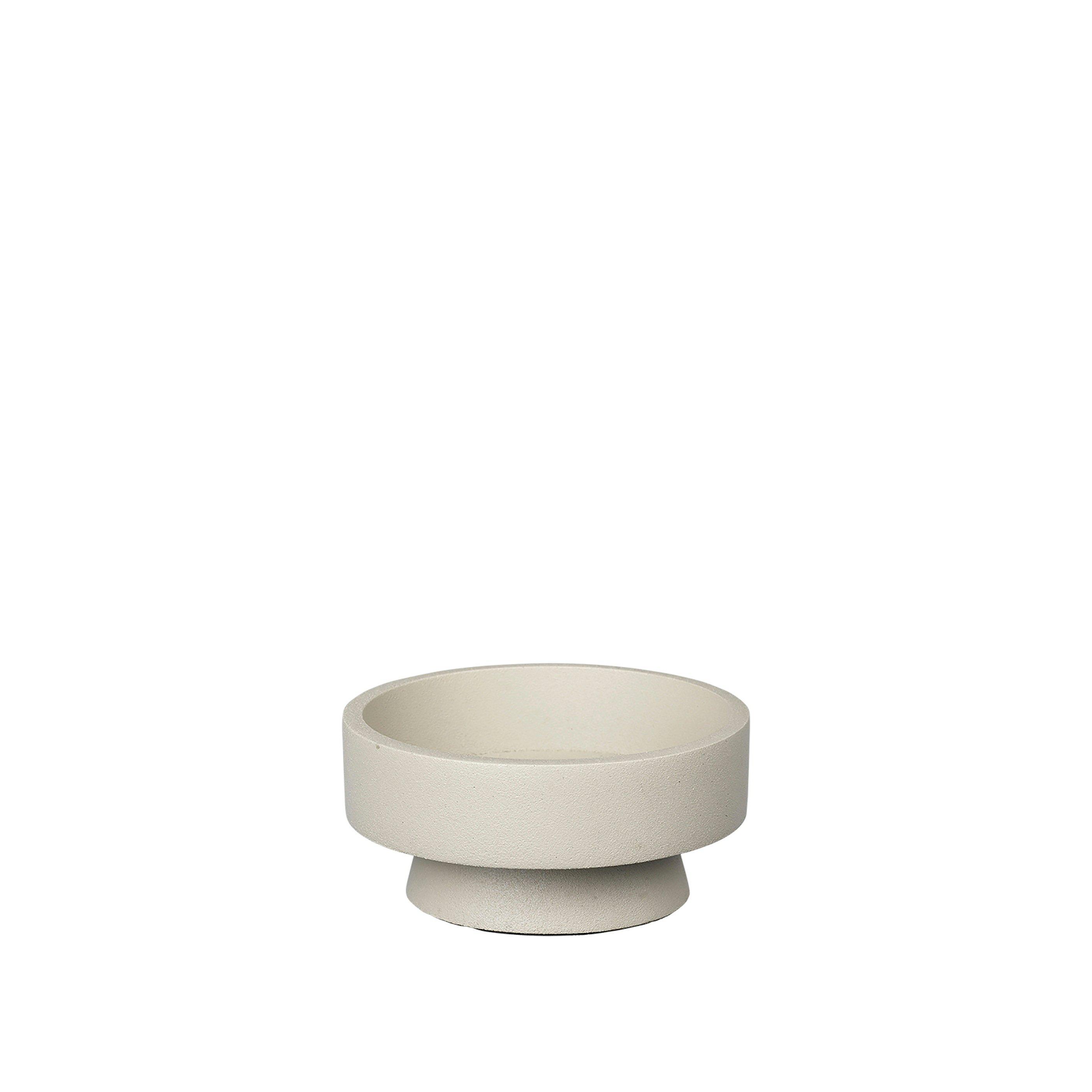 Broste Copenhagen  Anker Candle Holder - Sand - 10x14cm
