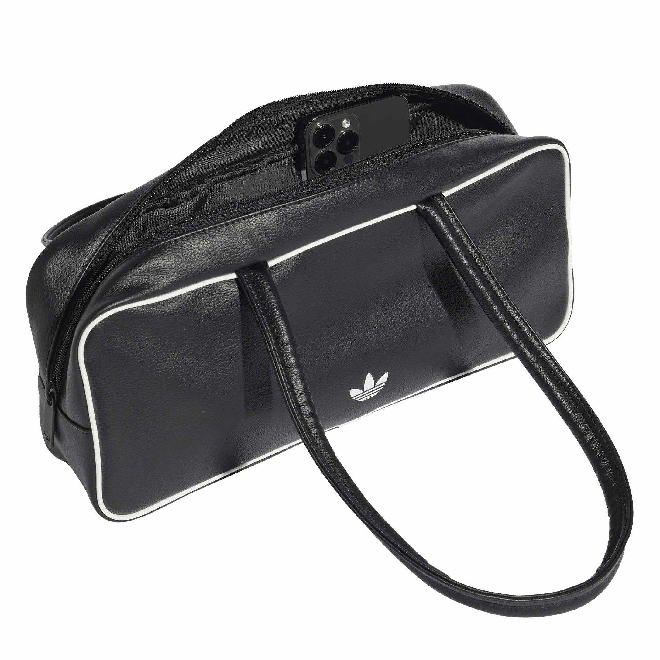 Black - adidas Originals - Adicolor Elongated Airliner Bag - 4