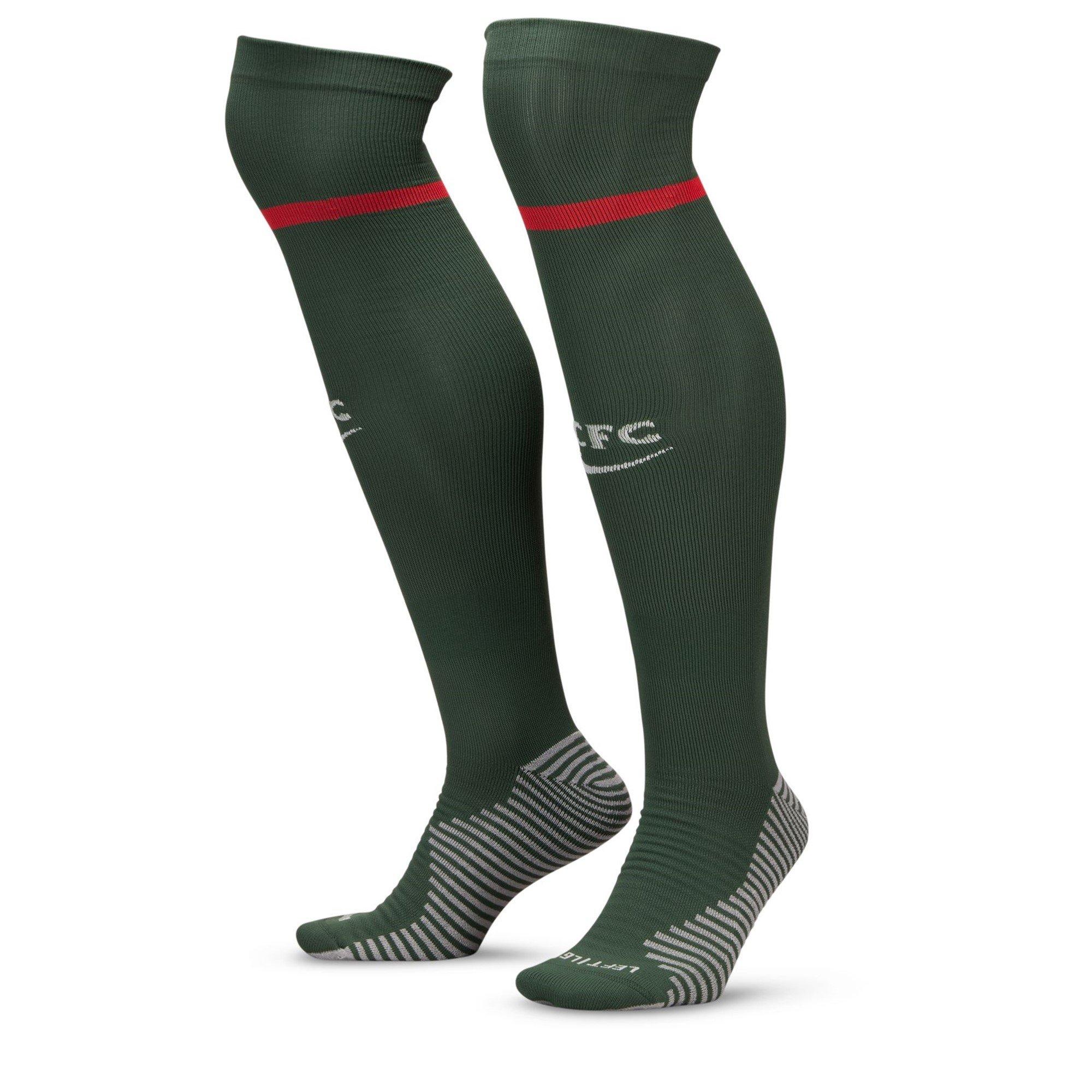 Nike  Chelsea Away Socks 2025 2026 Adults - Green - Chd C8-C13