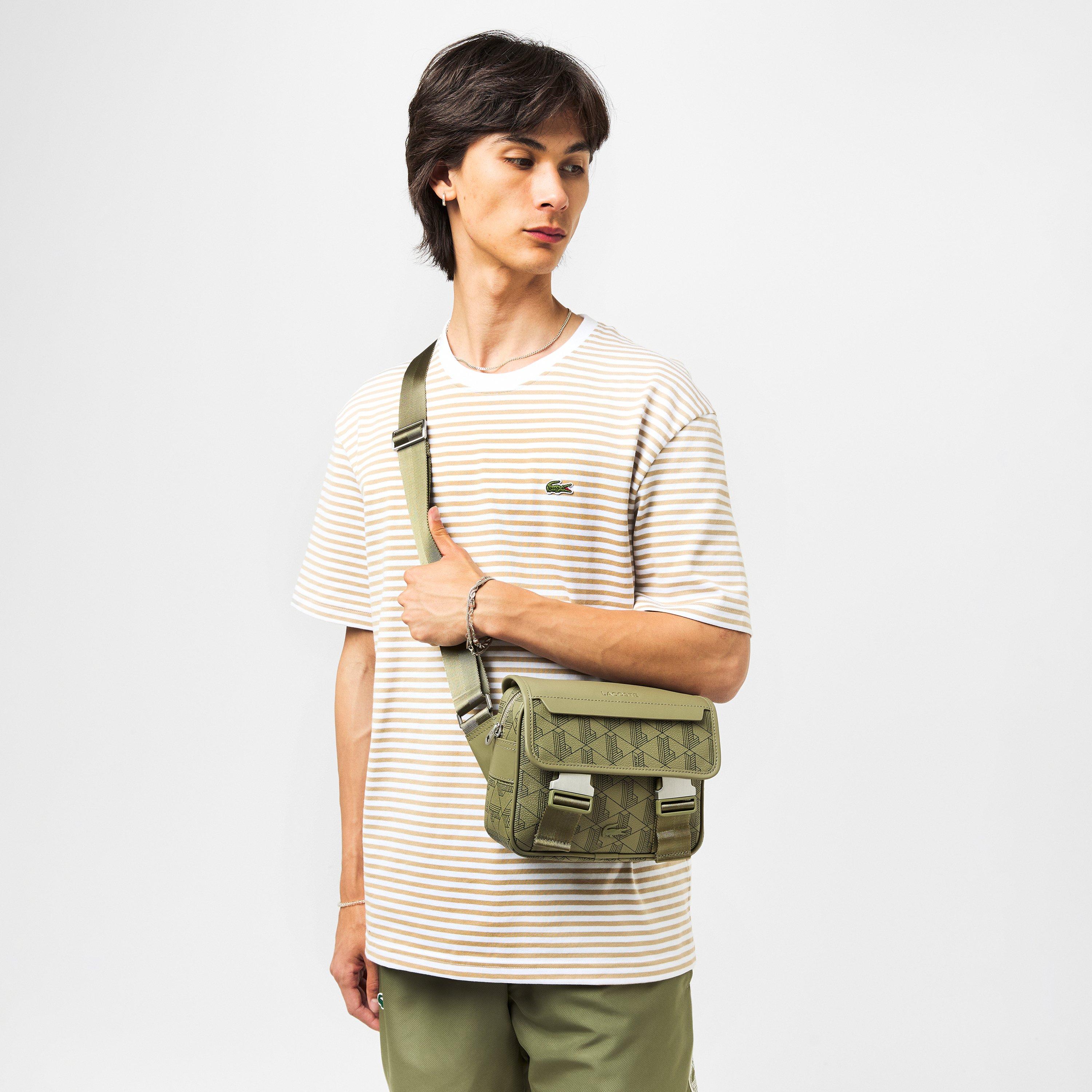 Mono Kaki Noir - Lacoste - Messenger Bag - 3