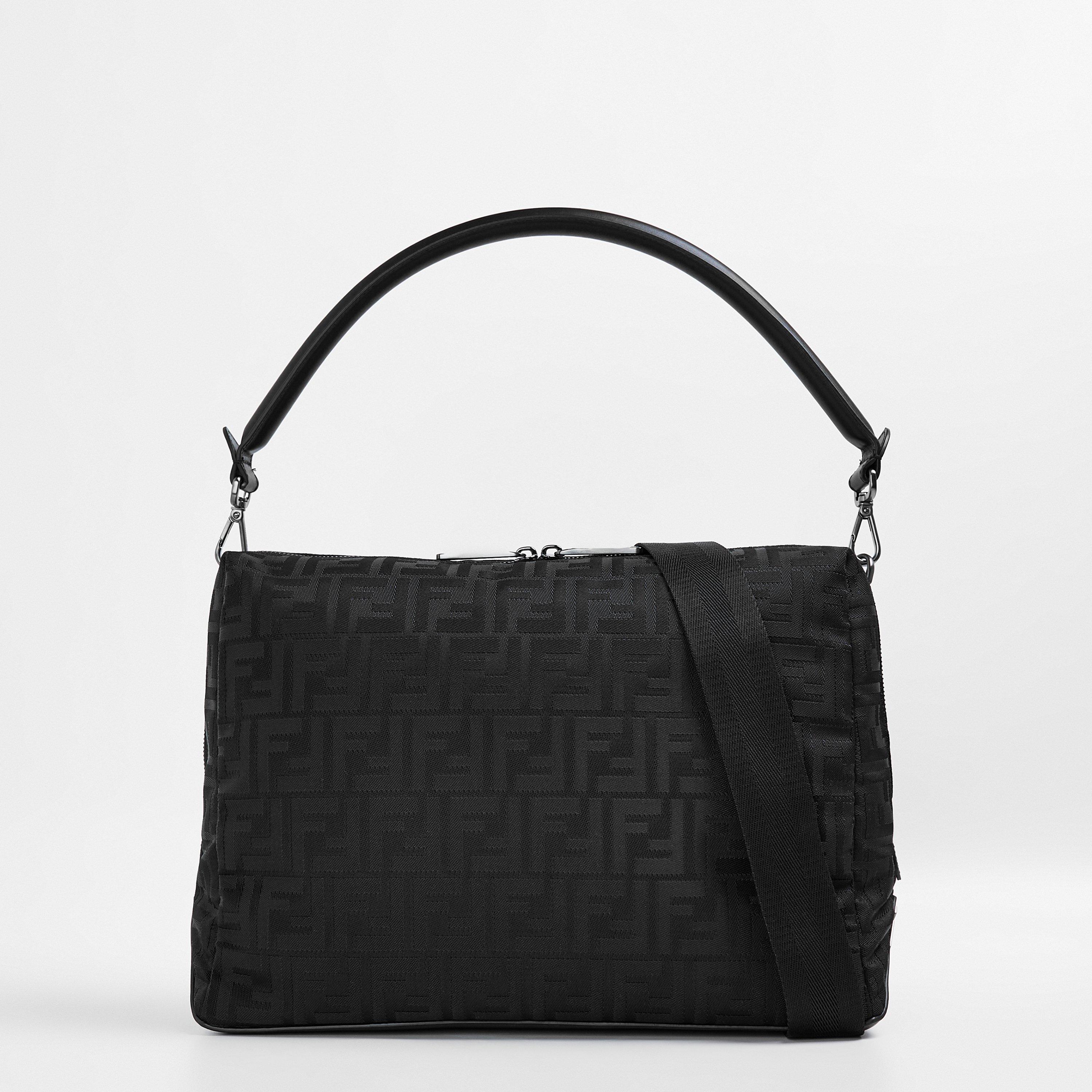 Fendi Men's Lightweight Crossbody Messenger Bag - Black