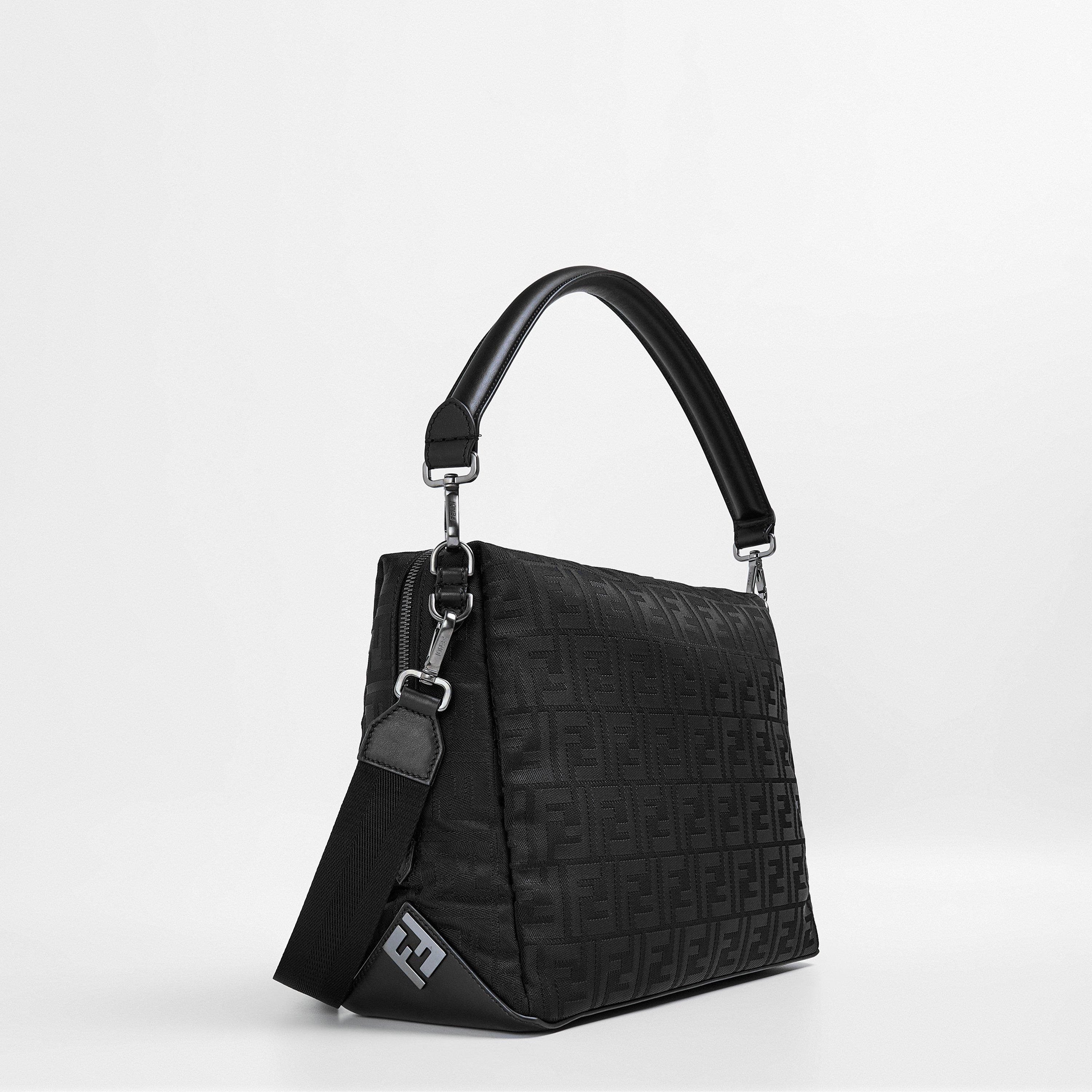 Black - Fendi - Men's Nylon Messenger Bag - 2