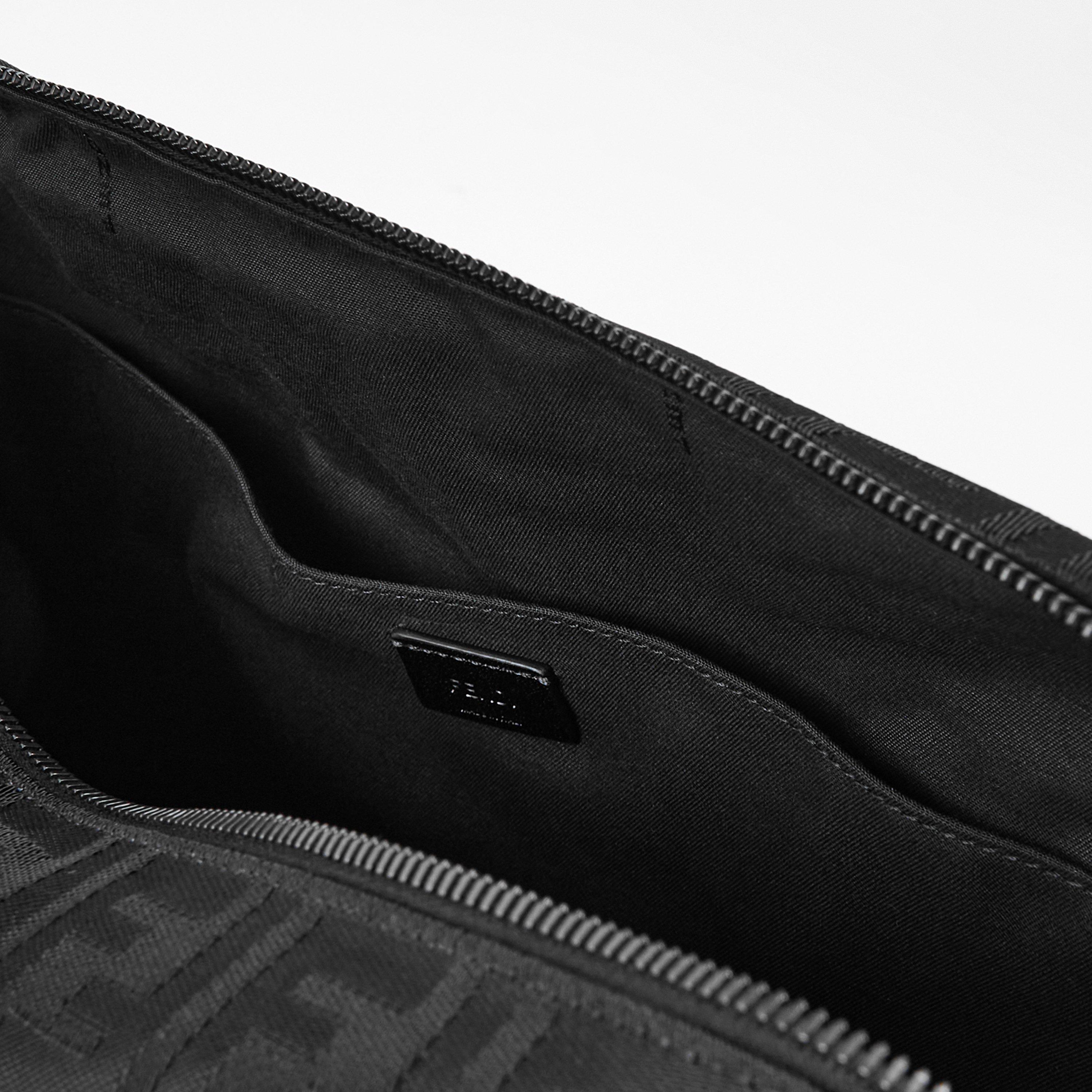 Black - Fendi - Men's Nylon Messenger Bag - 5