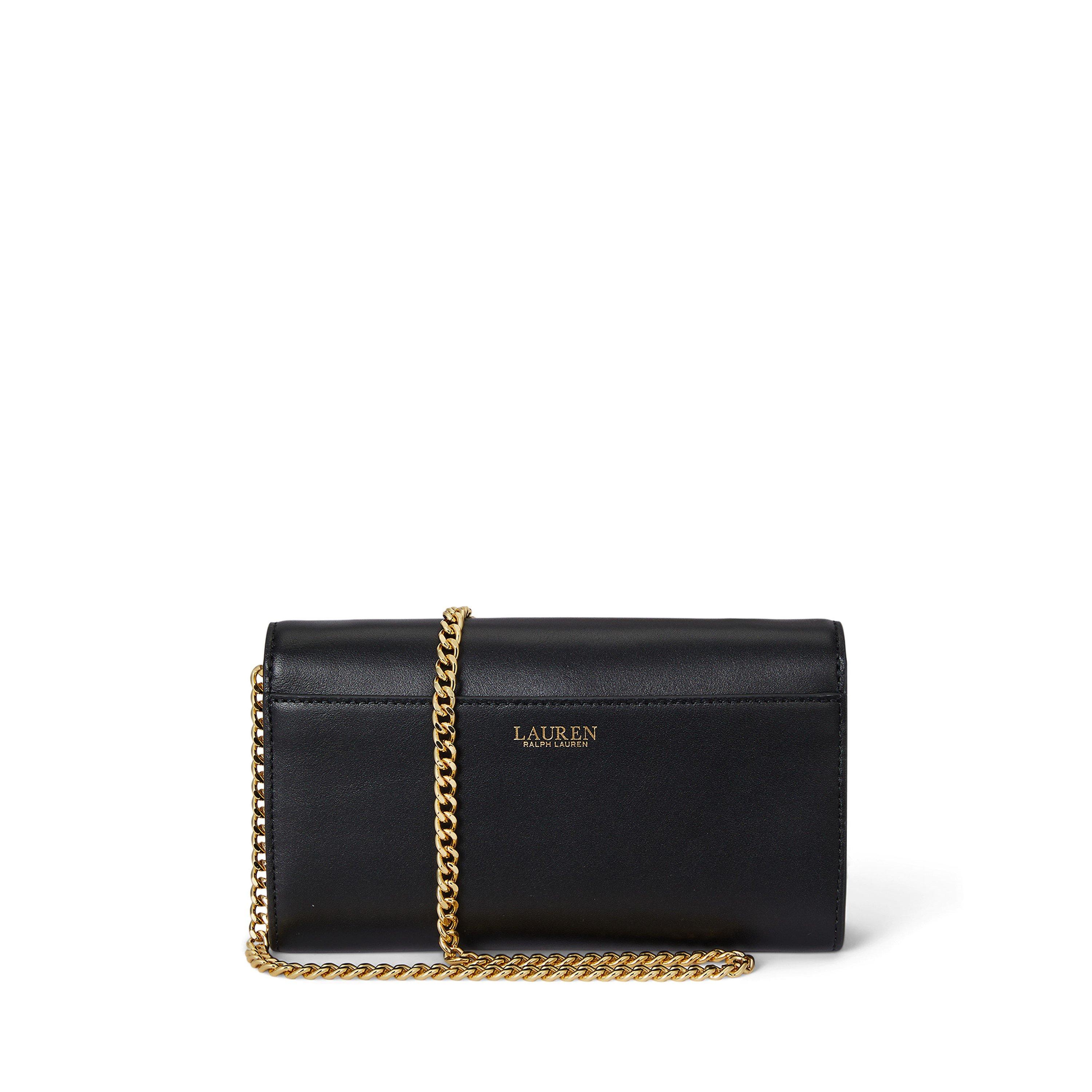 BLACK - Lauren by Ralph Lauren - Womens Adair Chain Wallet - 4