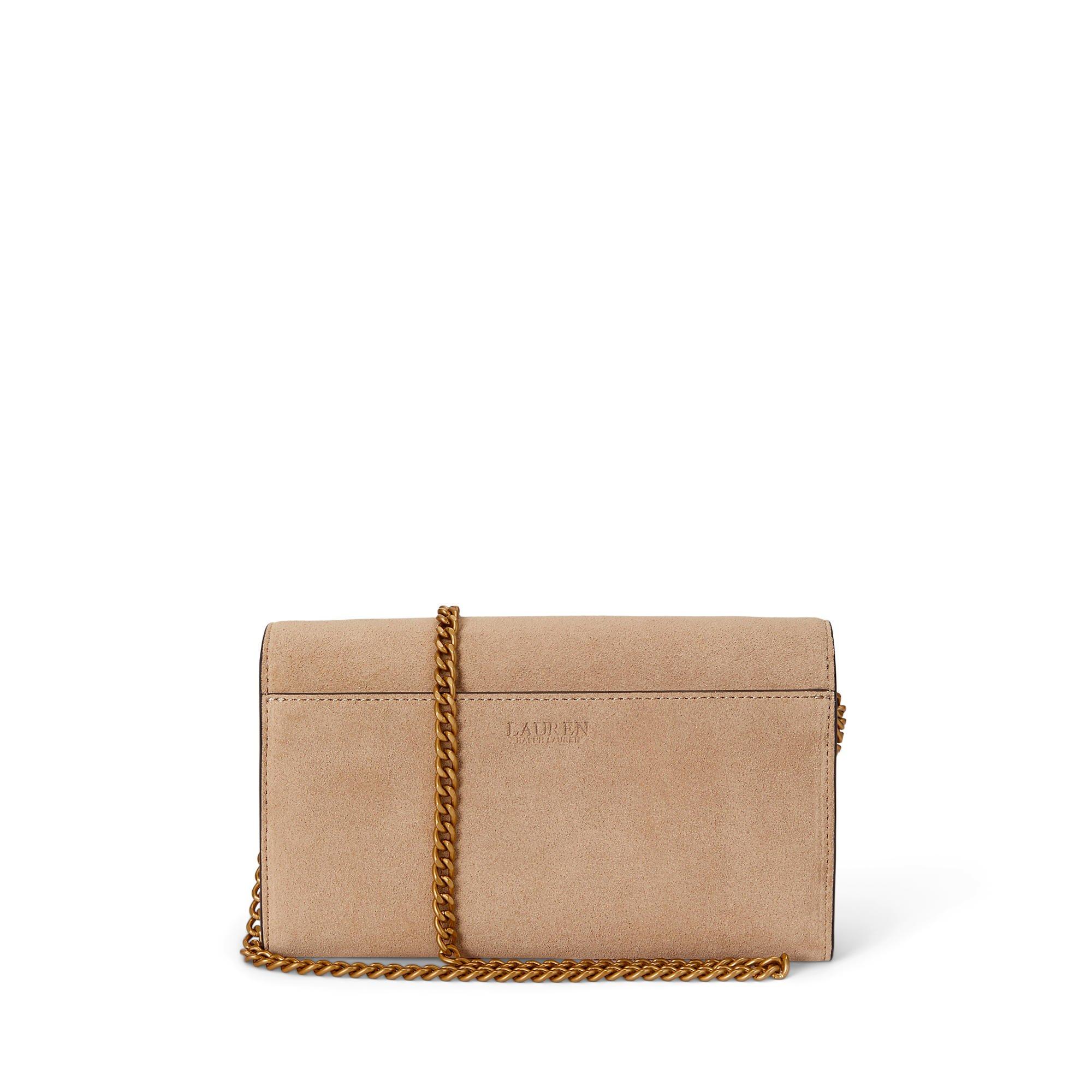 TAN - Lauren by Ralph Lauren - Womens Adair Chain Wallet - 2