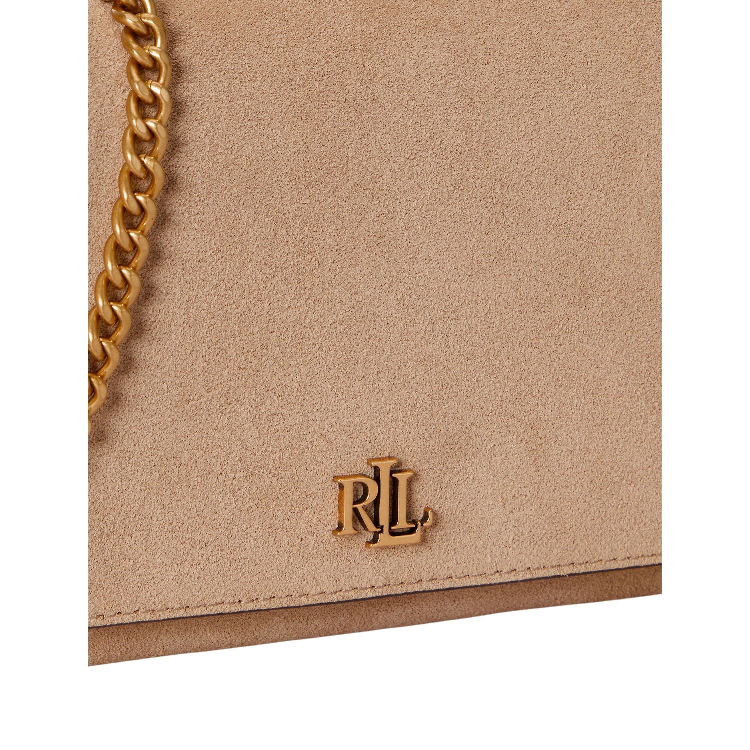 TAN - Lauren by Ralph Lauren - Womens Adair Chain Wallet - 7