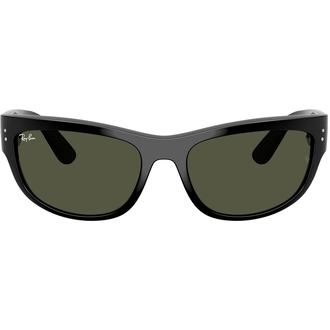 Black - Ray-Ban - Unisex Adults Rayban Wrap Sunglasses - 2