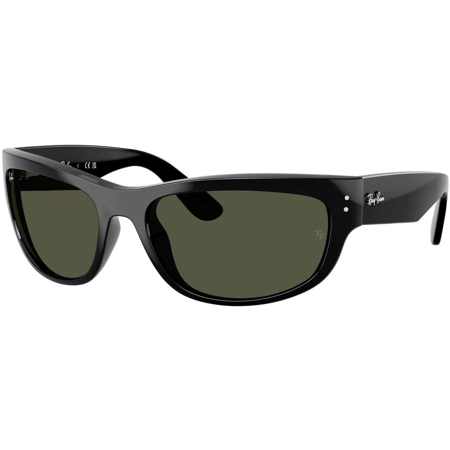 Black - Ray-Ban - Unisex Adults Rayban Wrap Sunglasses - 3