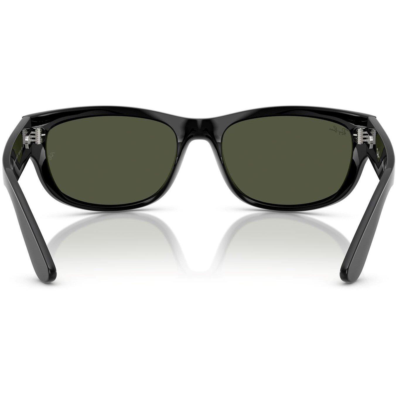 Black - Ray-Ban - Unisex Adults Rayban Wrap Sunglasses - 5