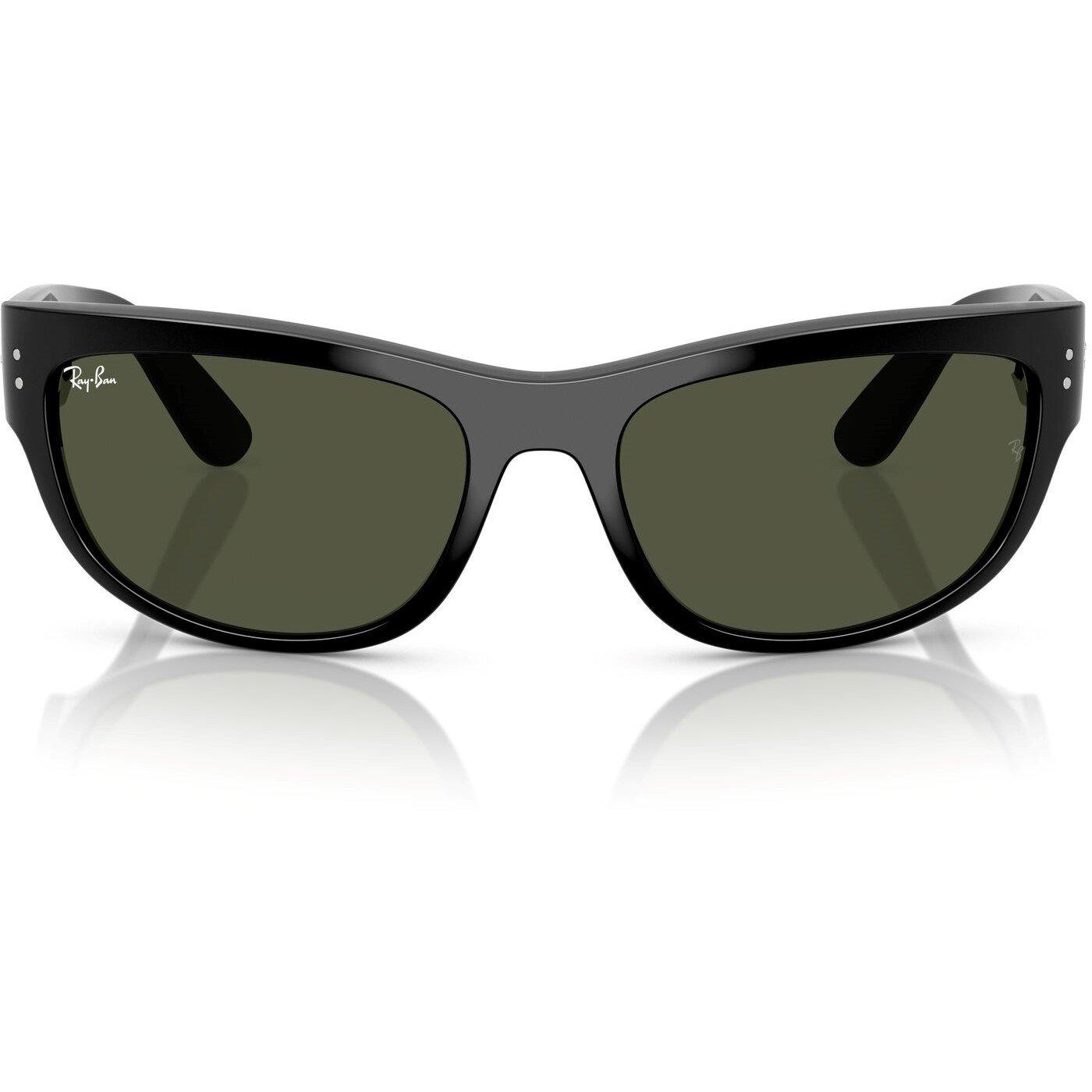 Black - Ray-Ban - Unisex Adults Rayban Wrap Sunglasses - 7