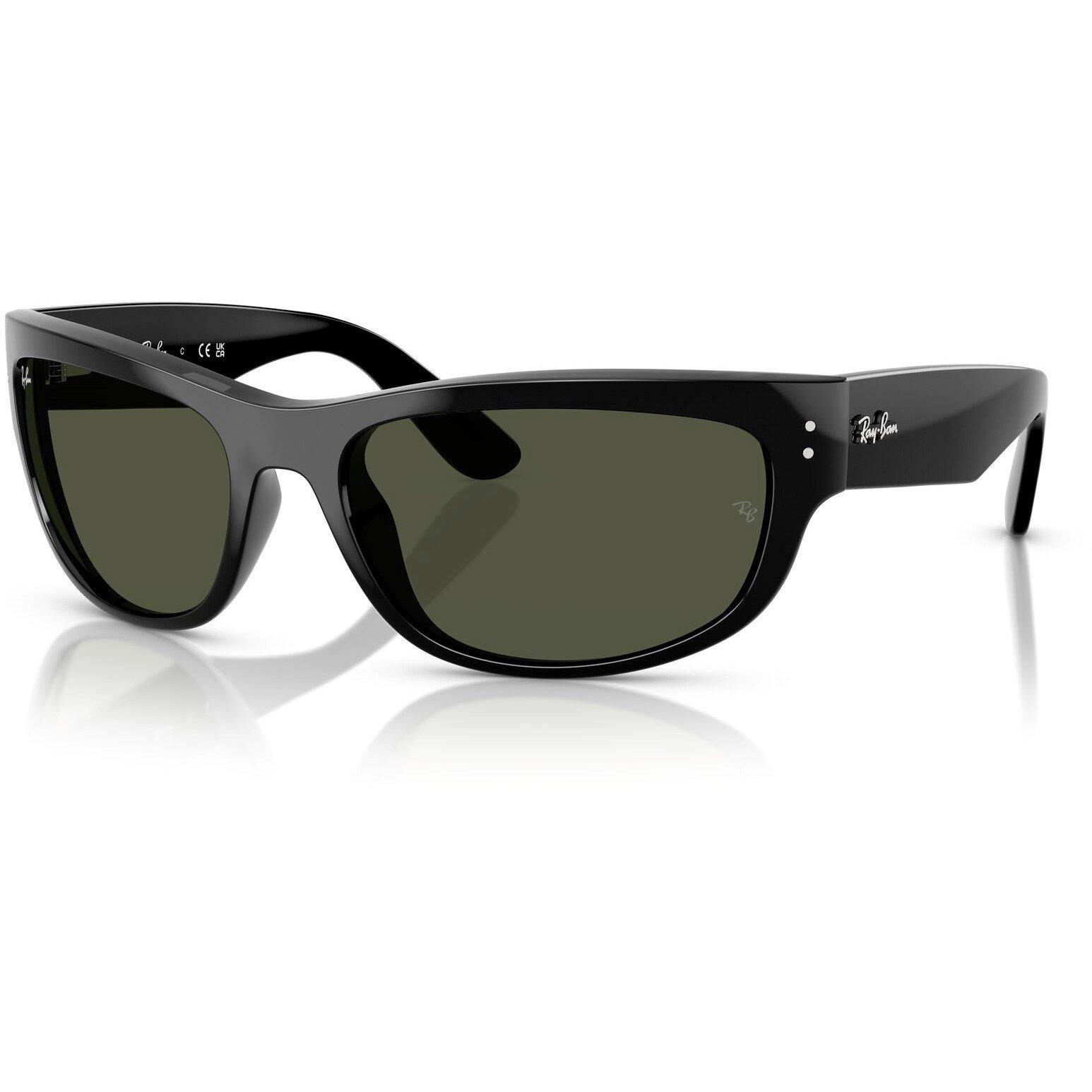 Black - Ray-Ban - Unisex Adults Rayban Wrap Sunglasses - 9
