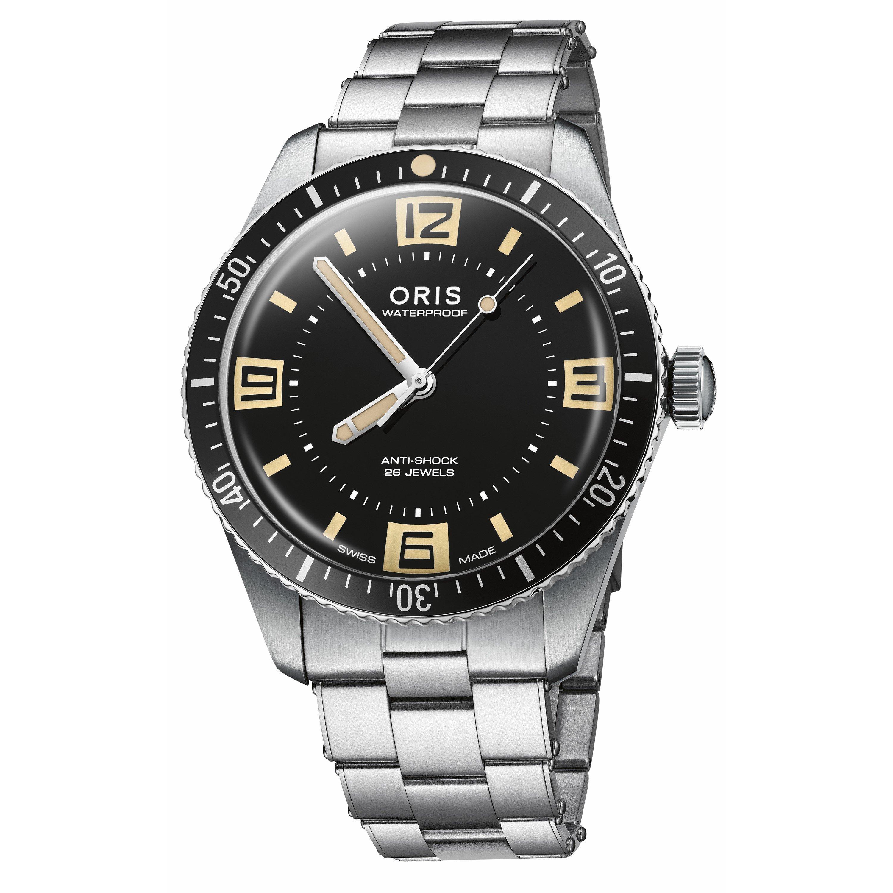 Black - Oris - Men's Anniversary Automatic Analogue Watch