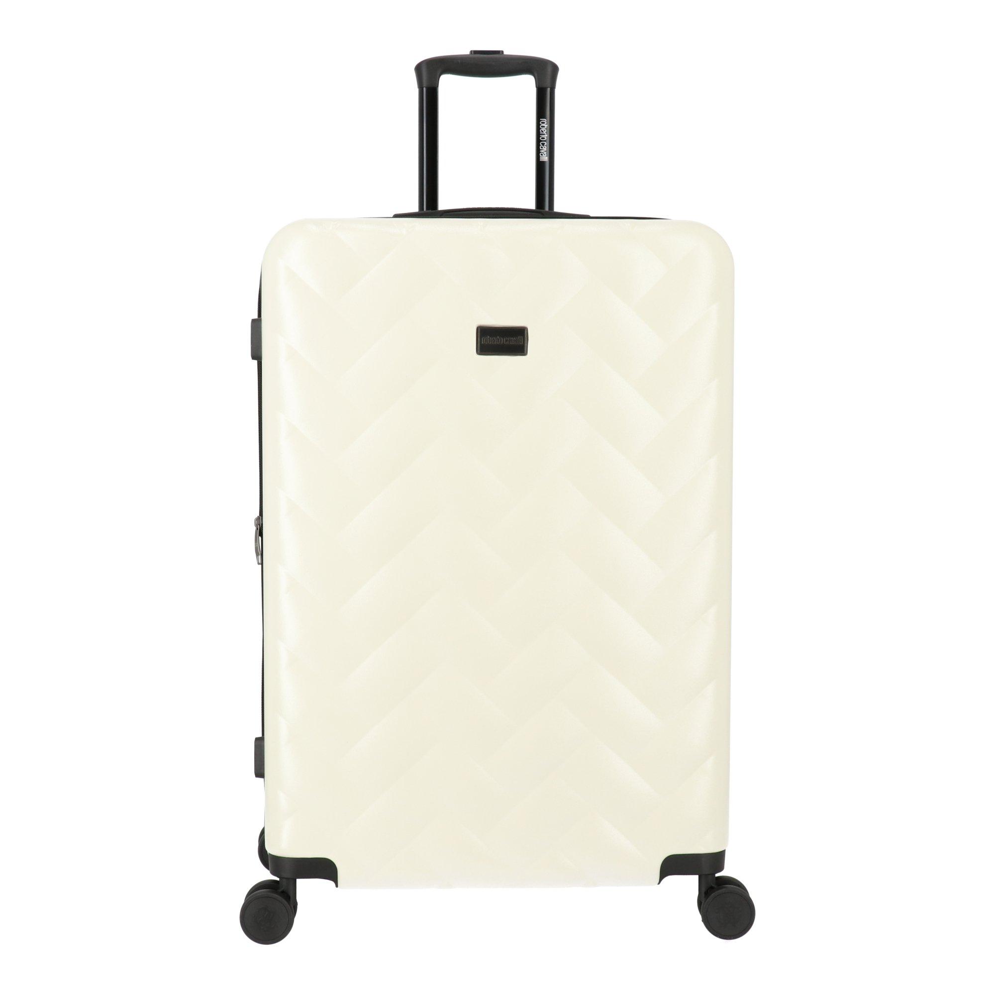 Roberto Cavalli Women's Hard Suitcases - Ivory - 20in/51cm